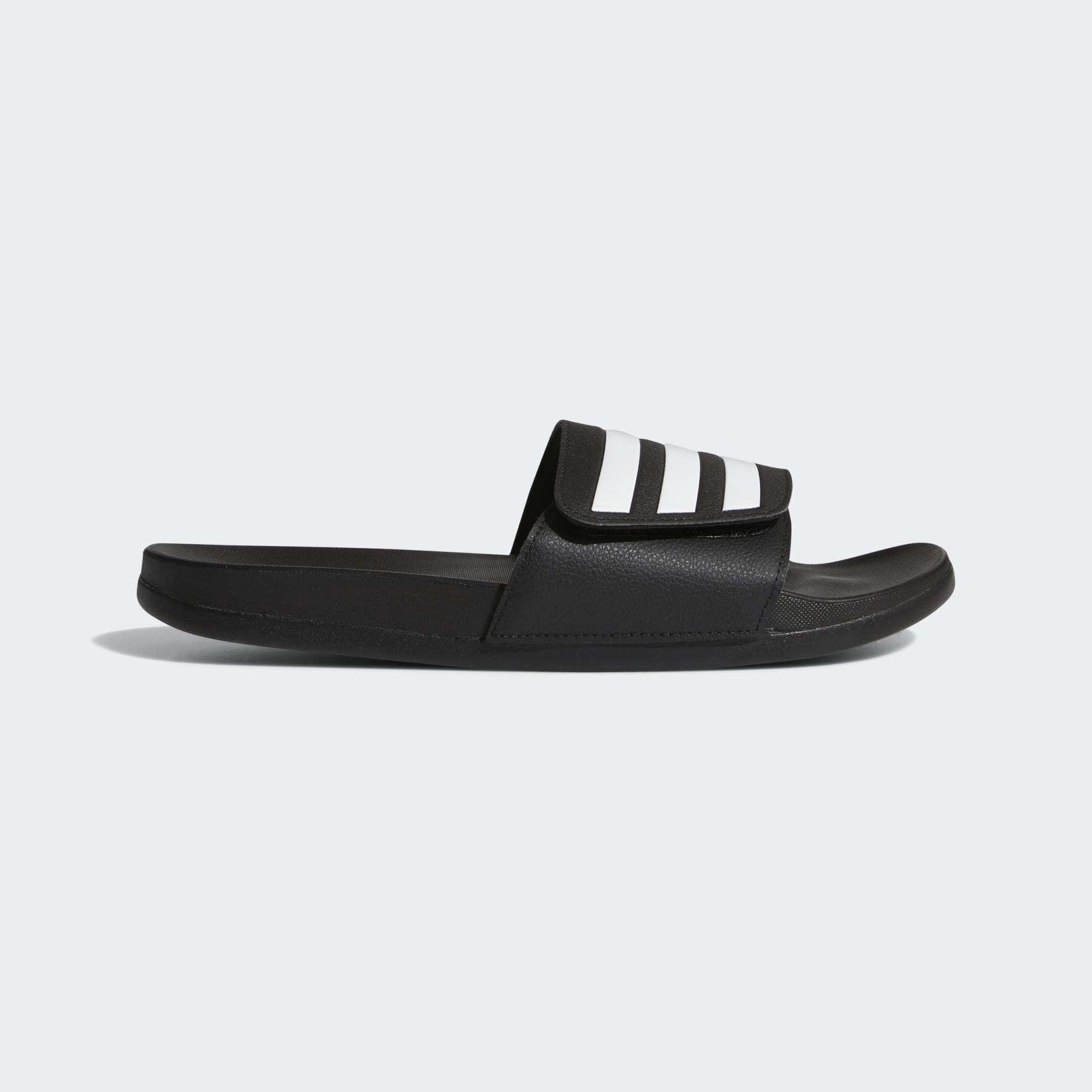 adidas Adilette Comfort Adjustable Bandage Slides - Black | adidas LK