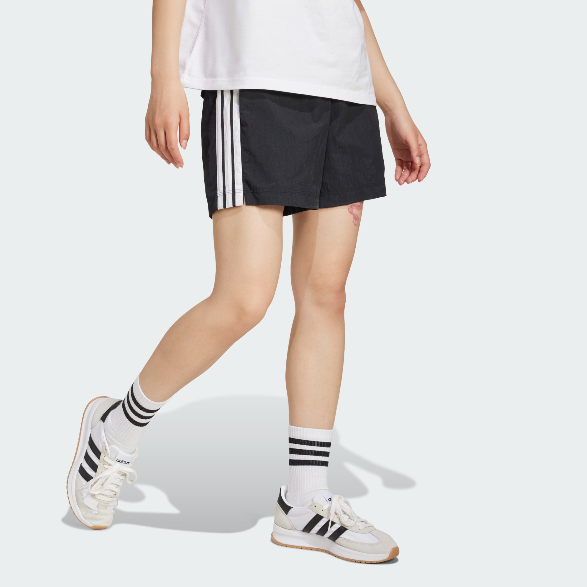 Essentials 3-Stripes Lifestyle Woven Shorts