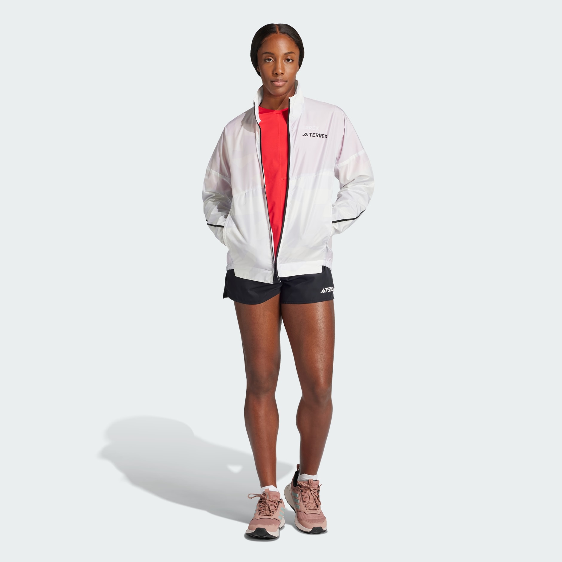 アディダスTERREXジャケット☆Terrex Multi Printed Wind Jacket CLOTHING - Terrex Multi Printed Wind Jacket - Grey | adidas Oman