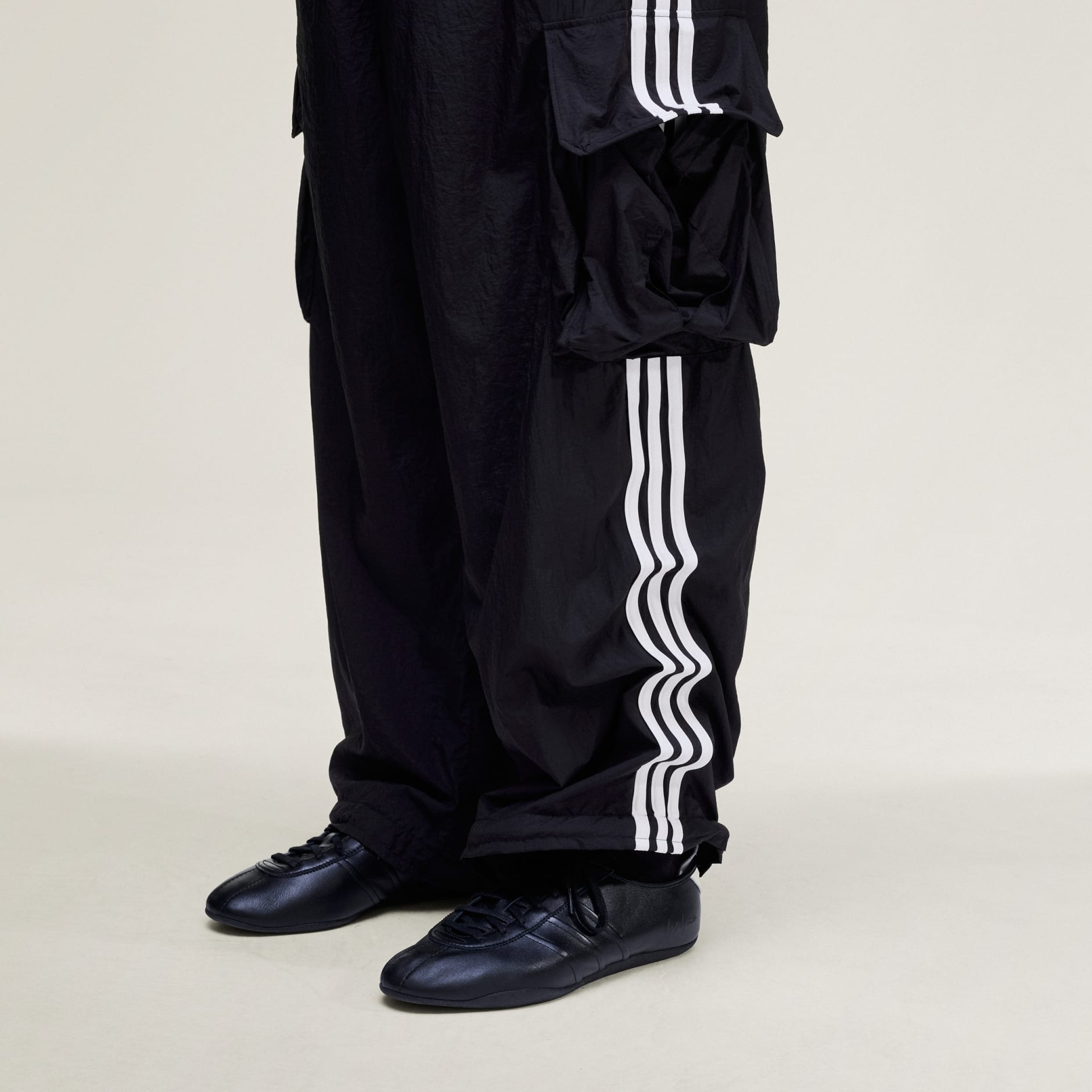 PANTALONI CARGO Y-3 NYLON WIRED 3 STRIPES