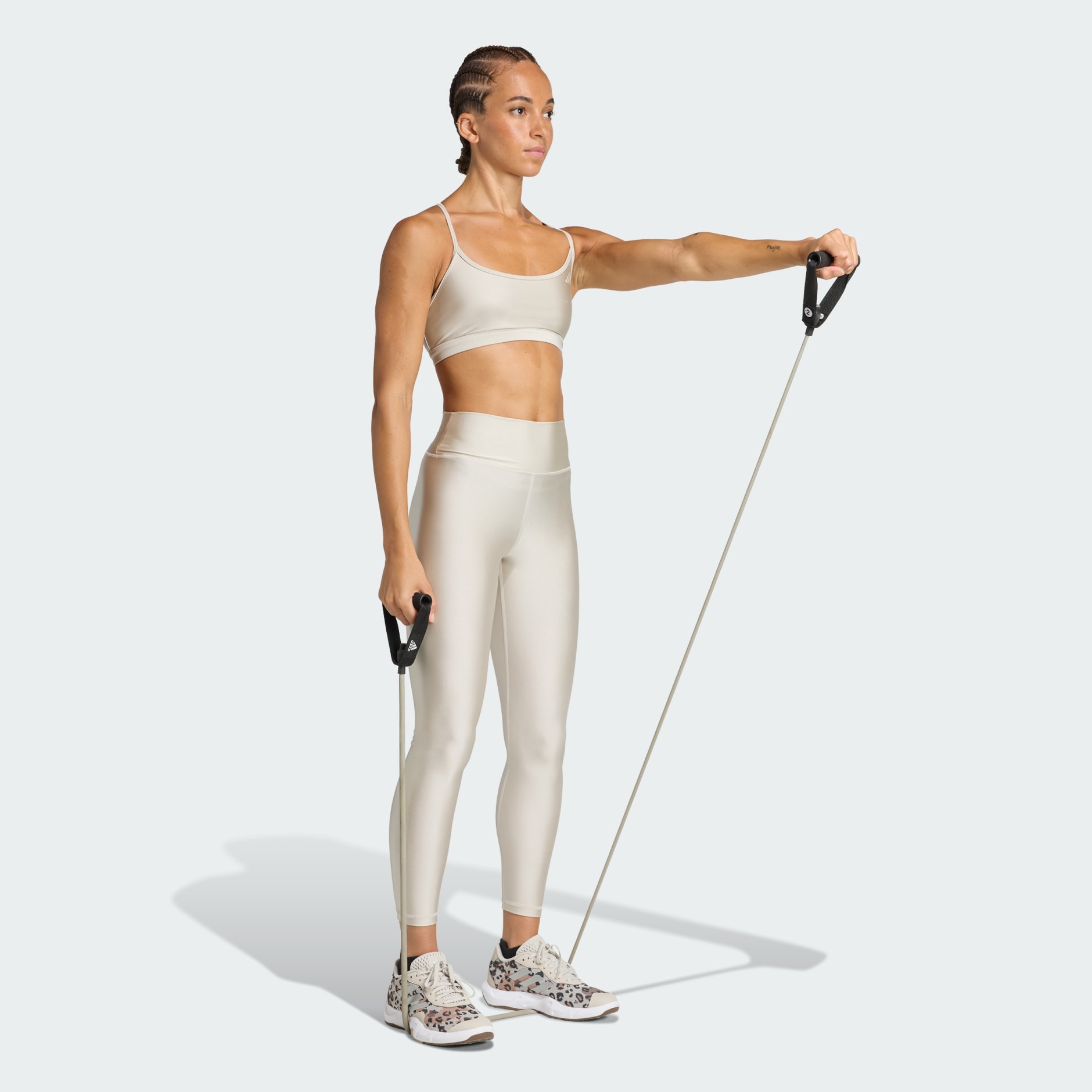 بنطال ضيّق Optime Essentials Shine 7/8