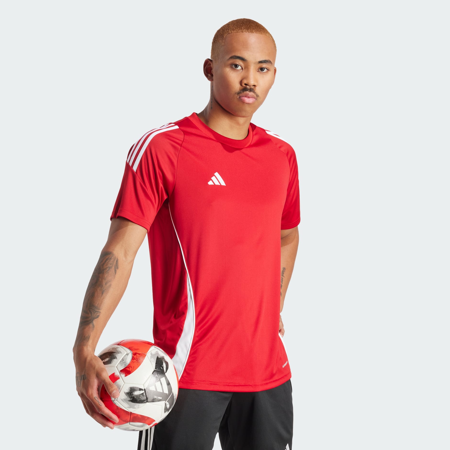 Clothing - Tiro 24 Jersey - Red | adidas South Africa