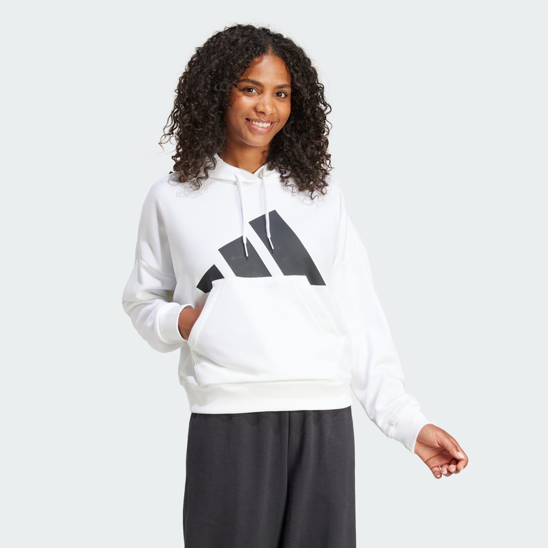 Essentials Big Logo French Terry Loose Hoodie