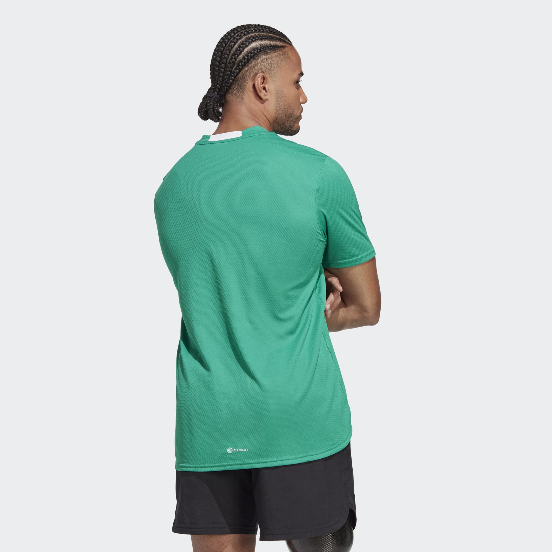 Men's Clothing - AEROREADY Designed For Movement Tee - Green | Adidas Egypt