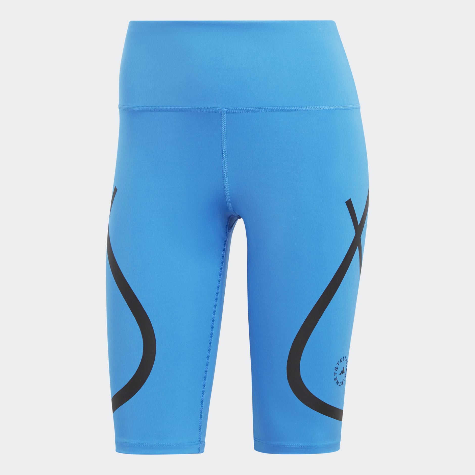 Blue cycling shorts