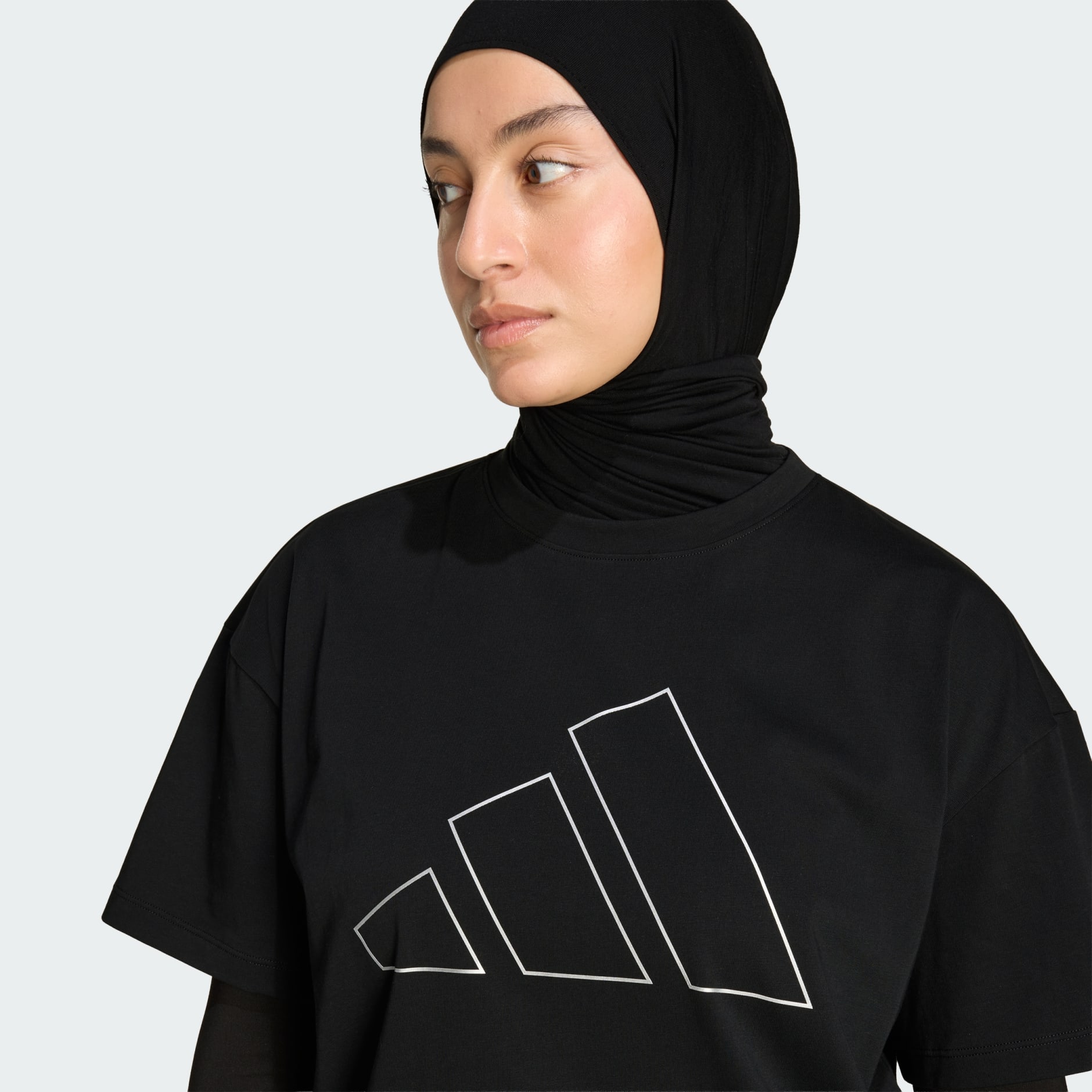 Camiseta Power Essentials Oversized con Logo
