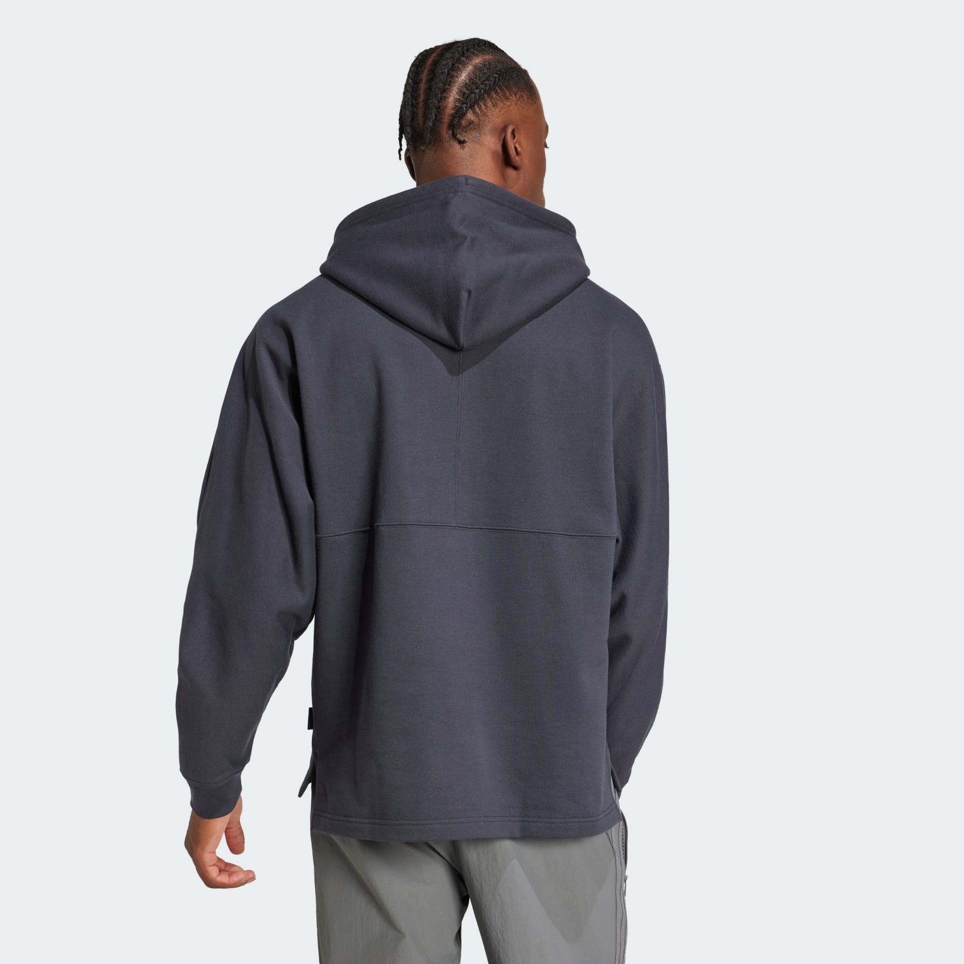 adidas adidas Originals 90s Fleece Hoodie Grey adidas UAE