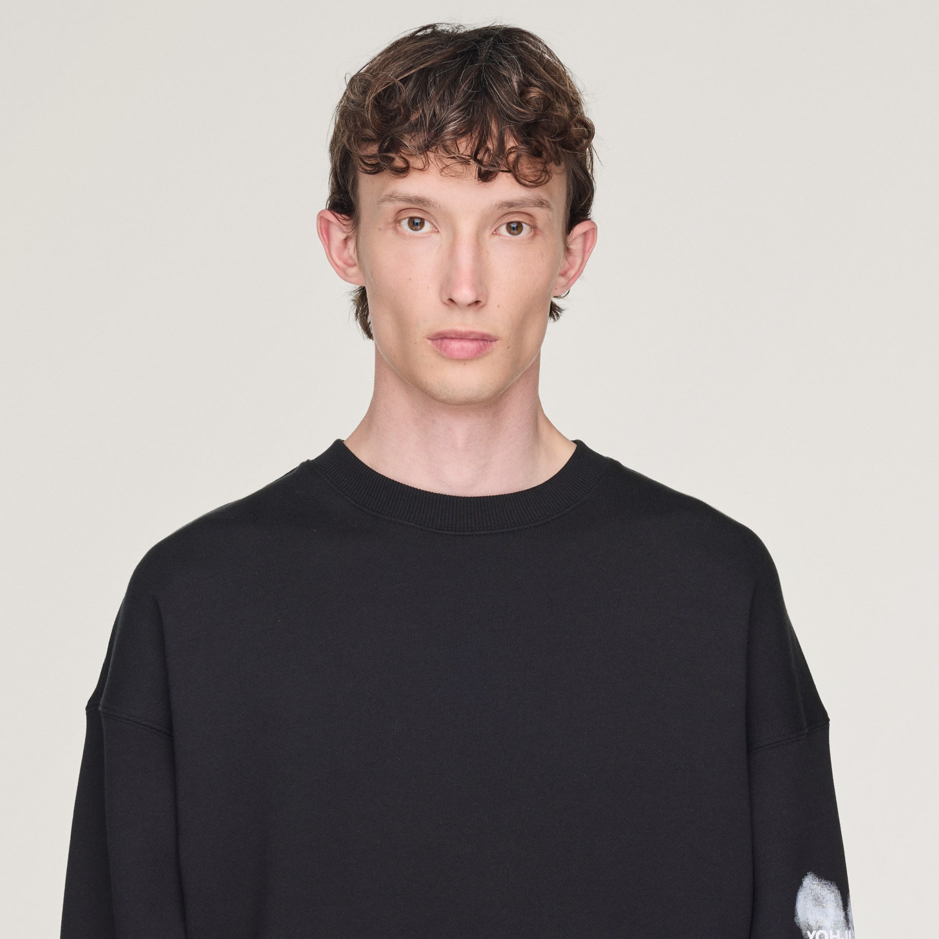 Y-3 Graphic Crew Sweatshirt