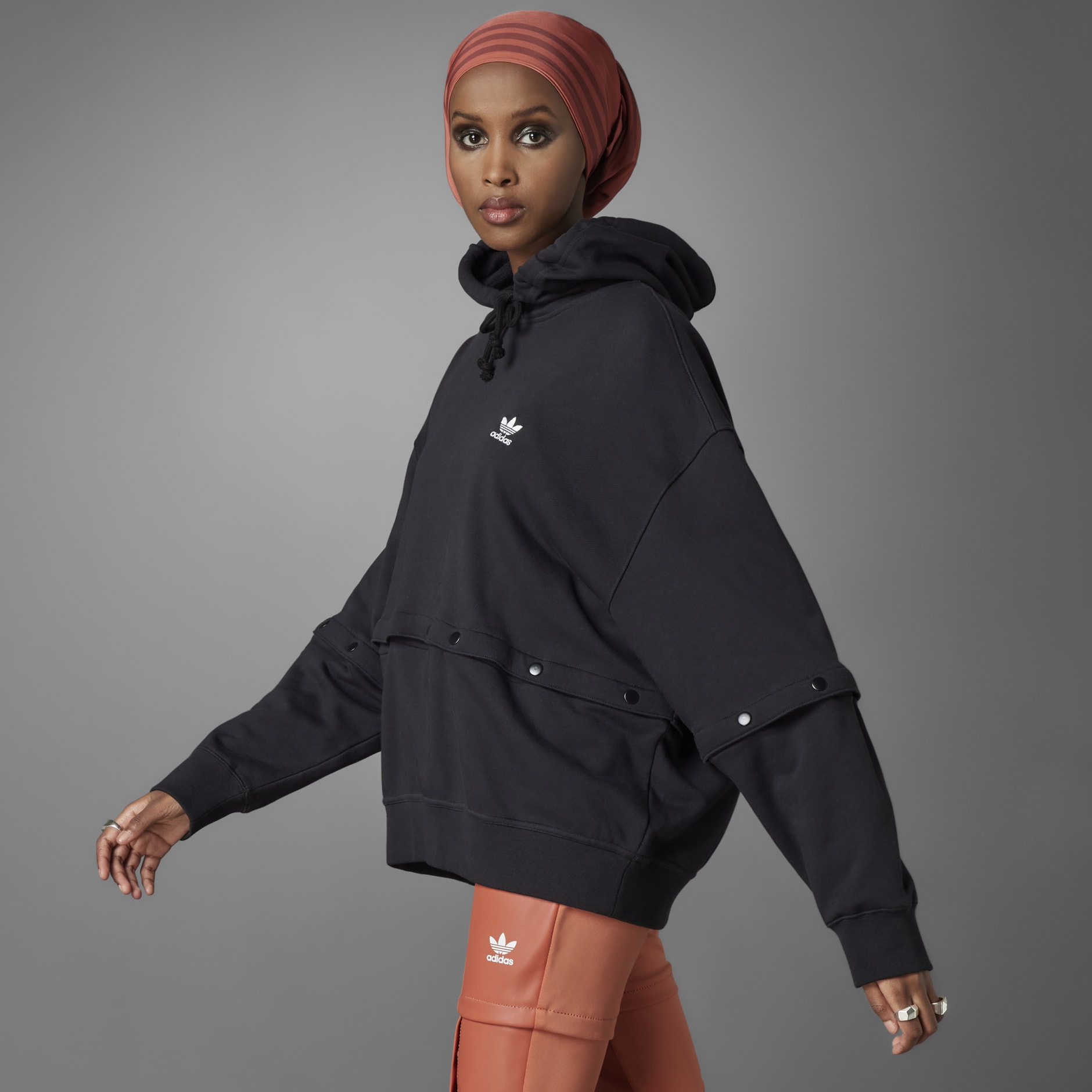 Always Original Snap-Button Hoodie