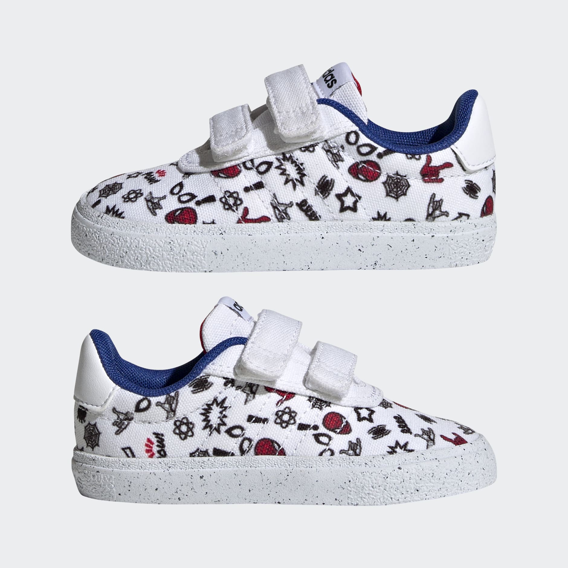 حذاء adidas x Marvel VULCRAID3R Spider-Man Hook-and-Loop