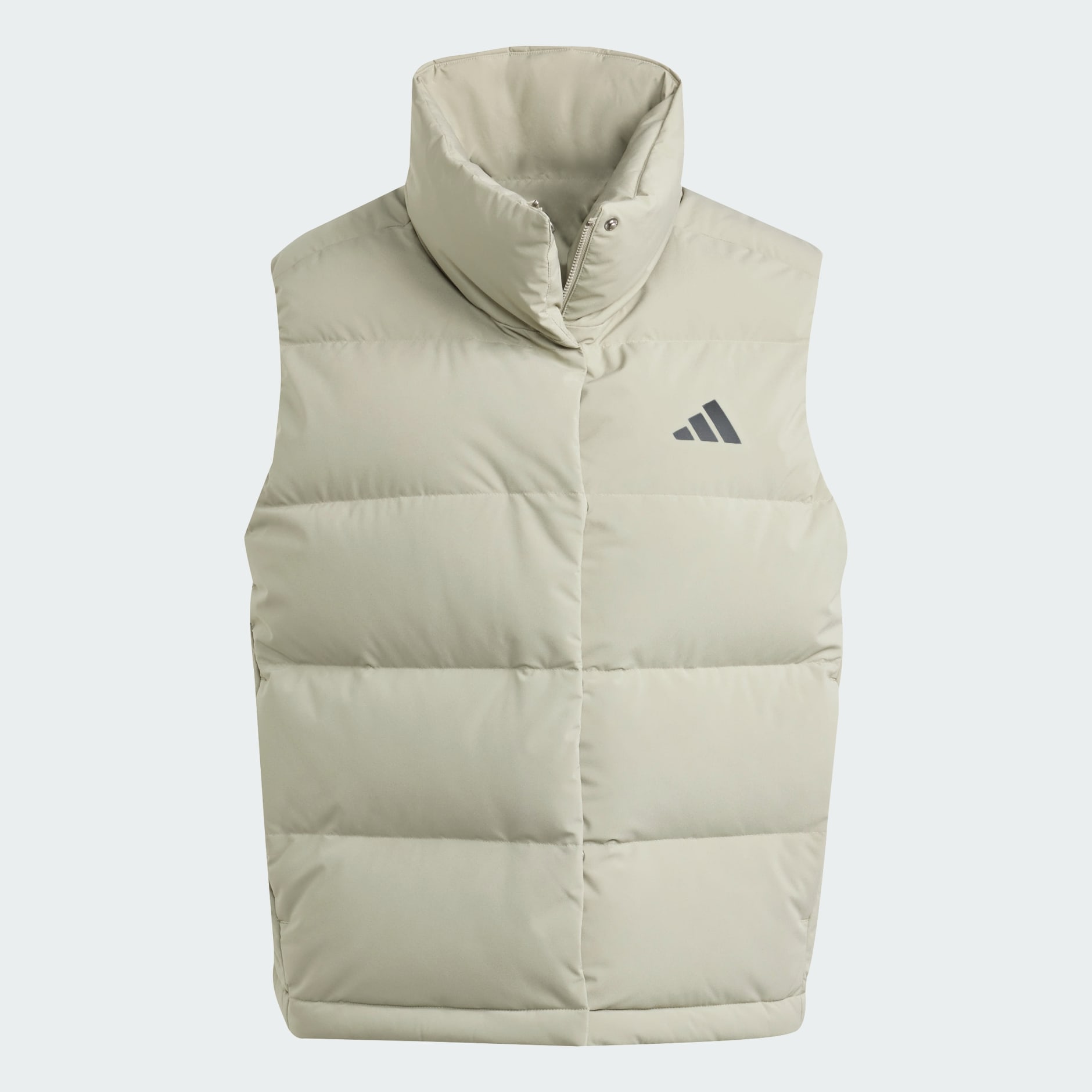 adidas Helionic CLIMAWARM Relaxed Down Vest - Green | adidas UAE