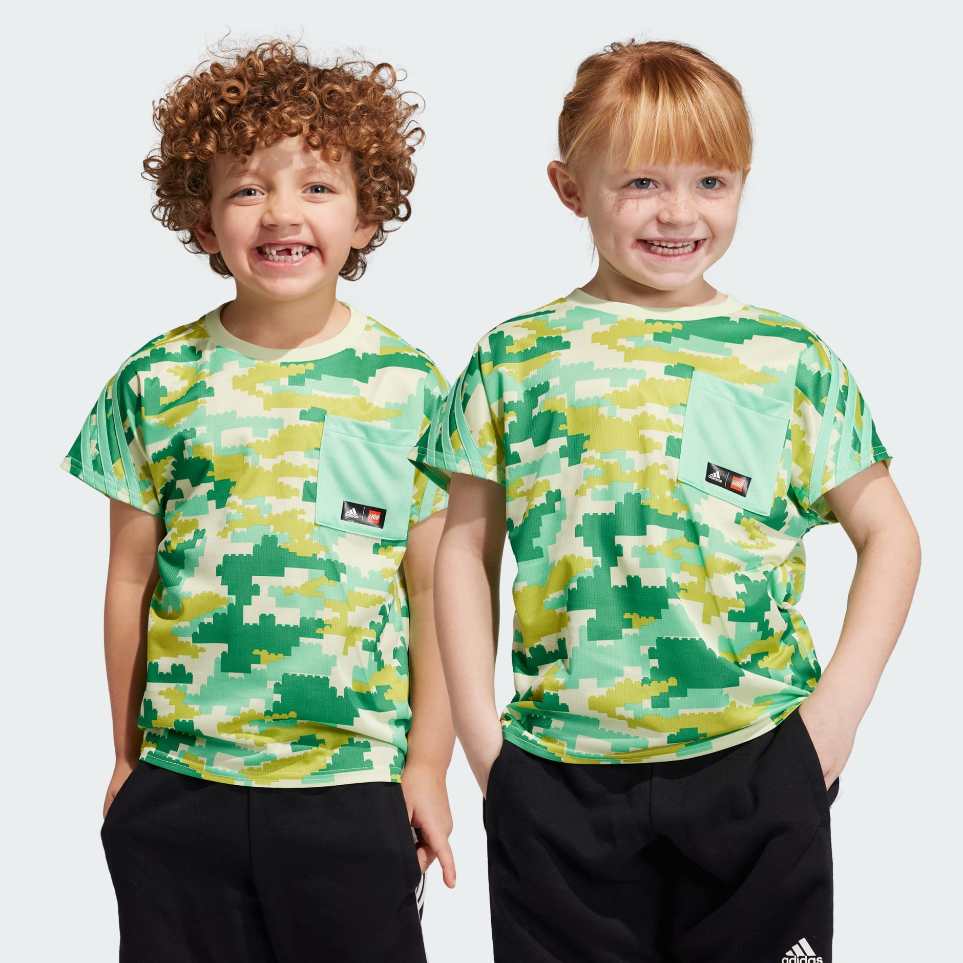 Kids Clothing - adidas x LEGO® Play Tee - Yellow | adidas Egypt