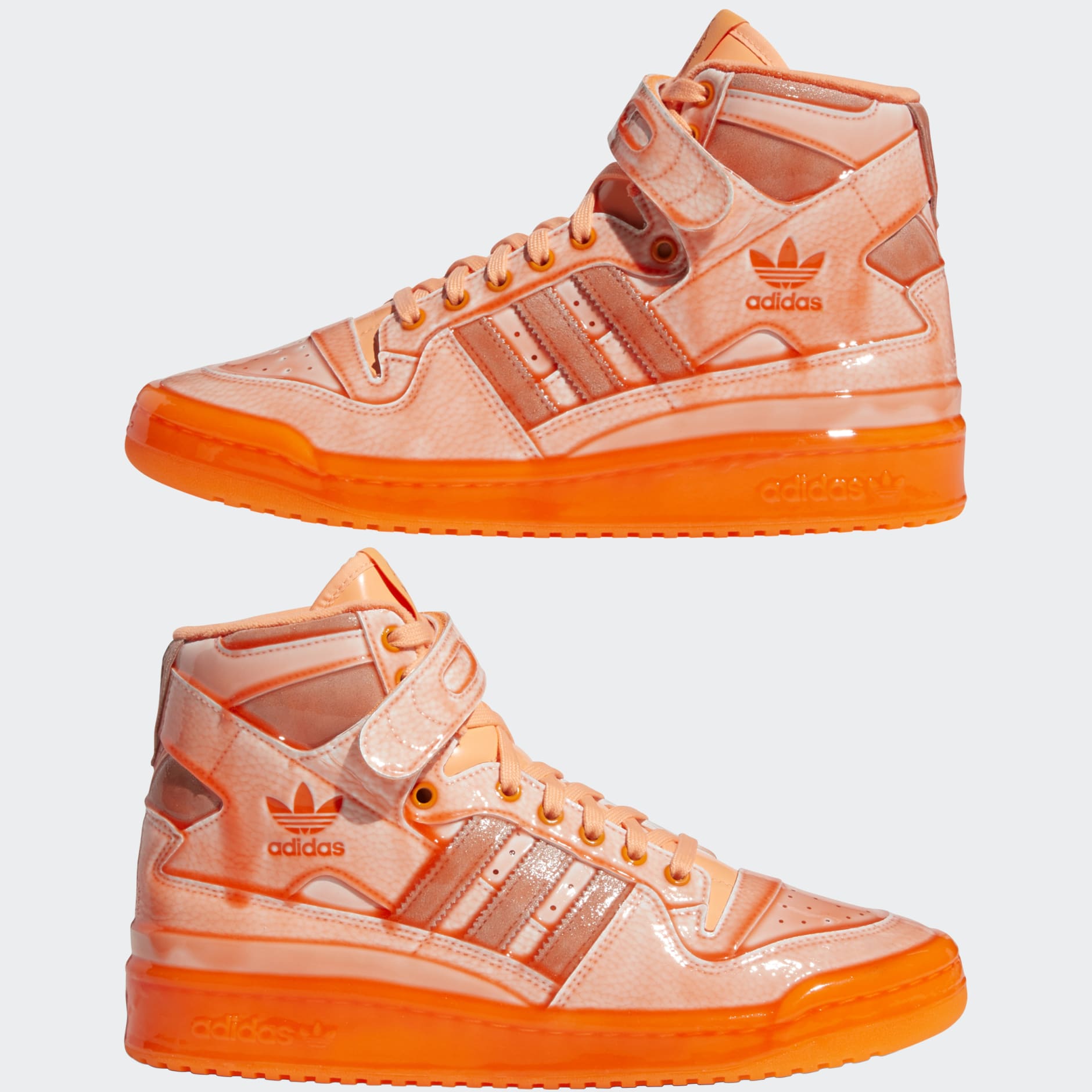 2022年最新春物 Jeremy Scott adidas originals forum dipped Orange