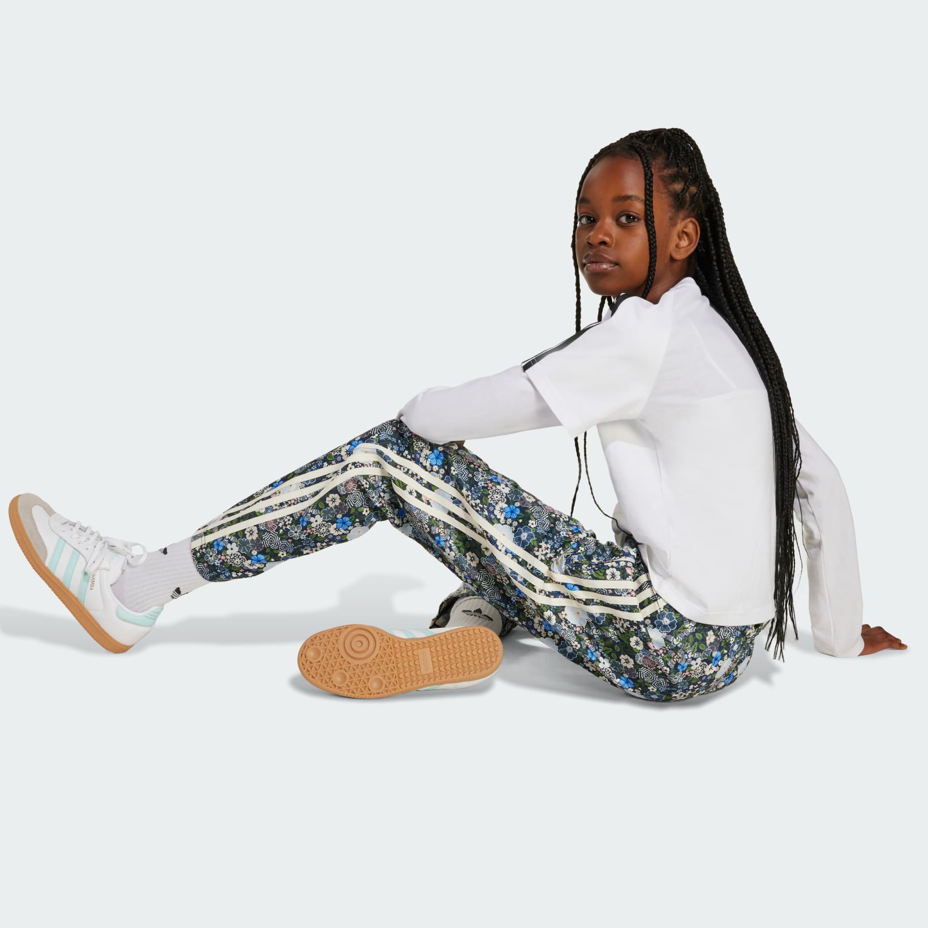 Pantaloni adidas Originals x Liberty London Firebird