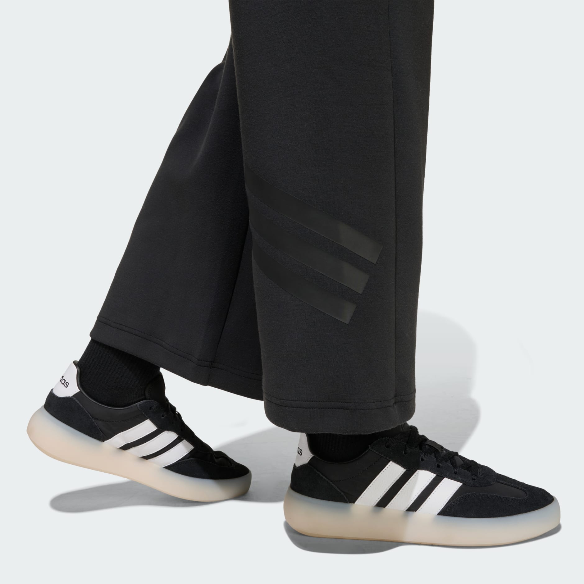 FUTURE ICONS 3 STRIPES WIDE LEG PANTS