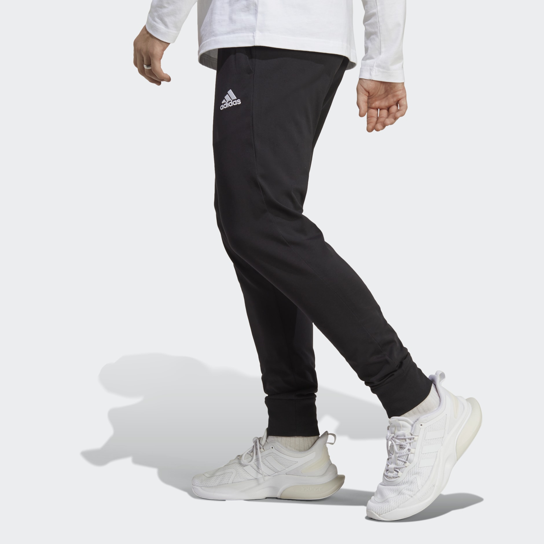adidas Essentials Single Jersey Tapered Cuff Pants - | adidas