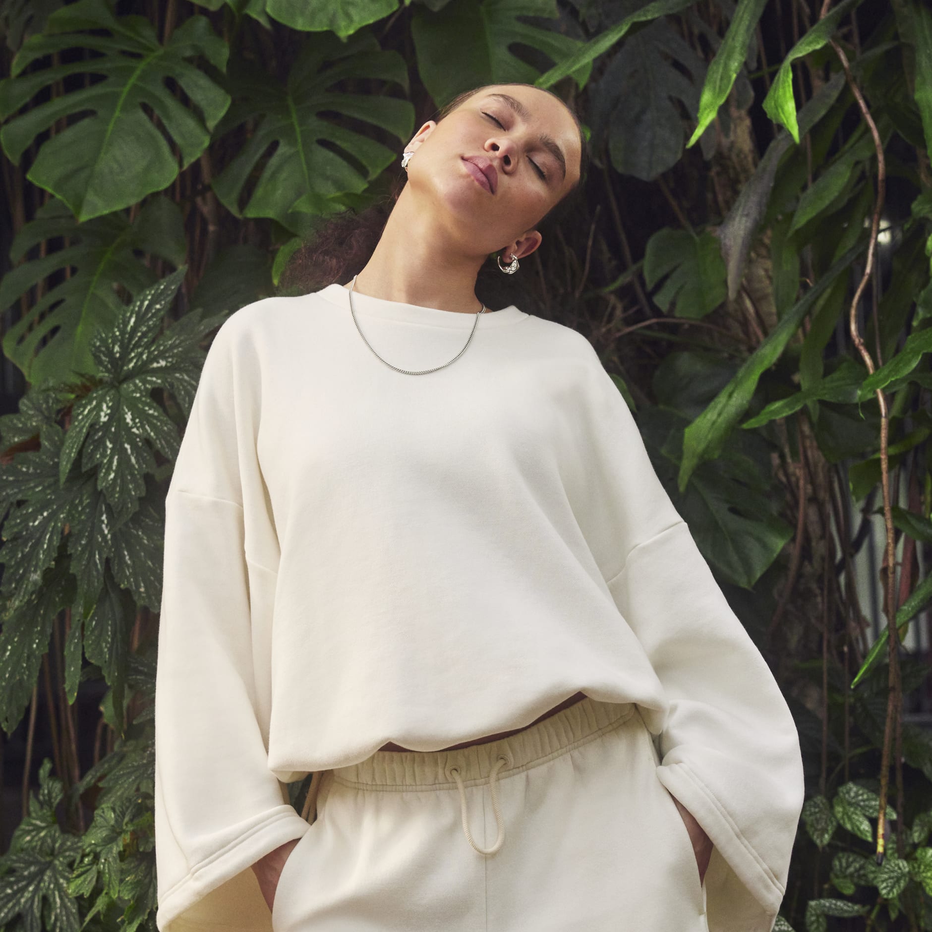 Studio Lounge Fleece Sweatshirt