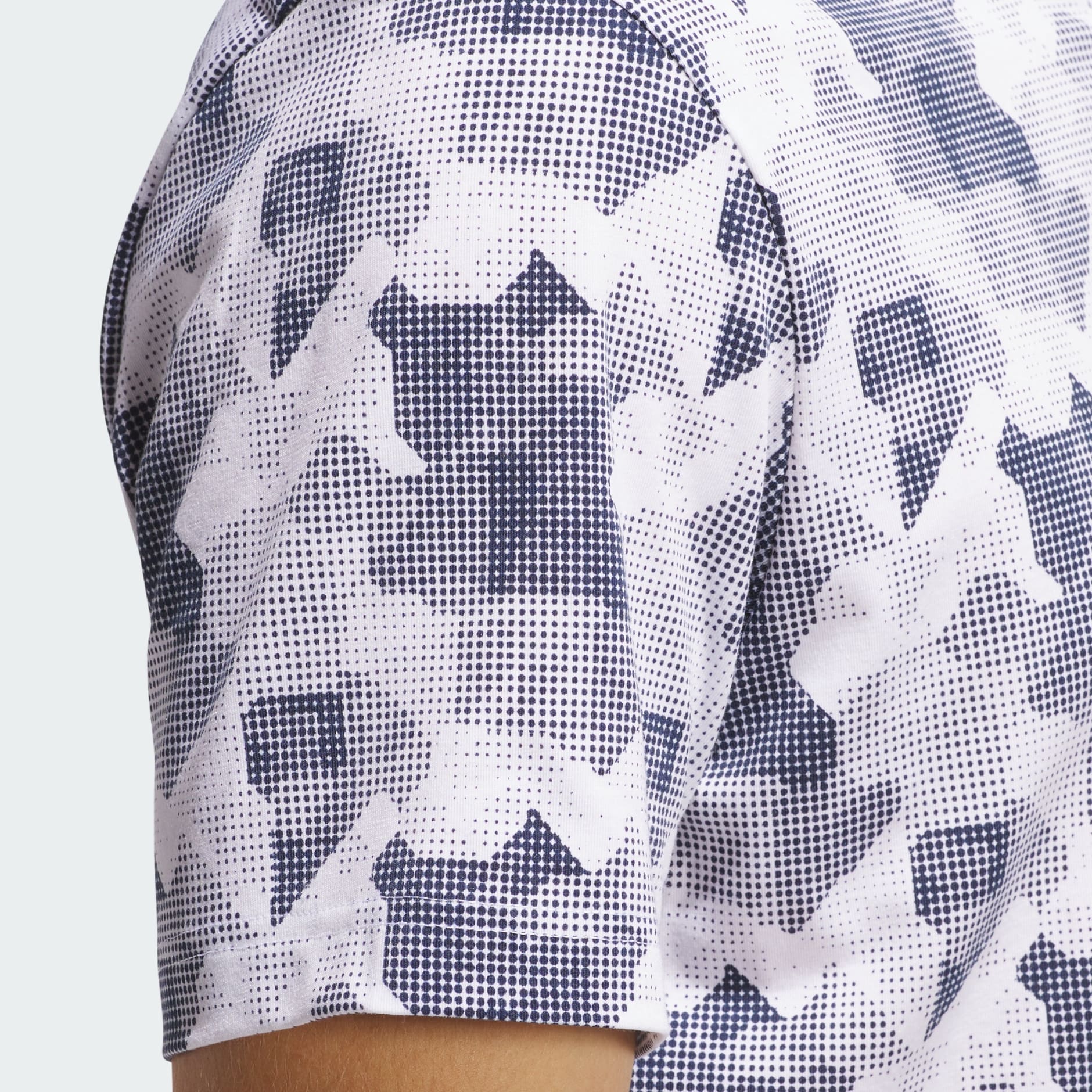 Clothing - Go-To Printed Polo Shirt - White | adidas Oman