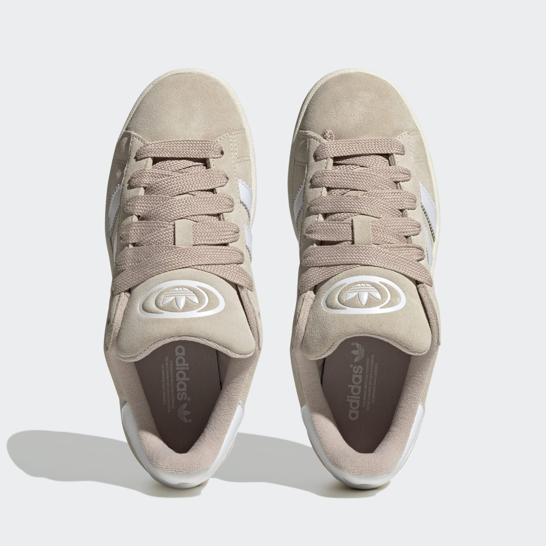 adidas Originals CAMPUS 00S - Sneakers basse - footwear white/off  white/beige 