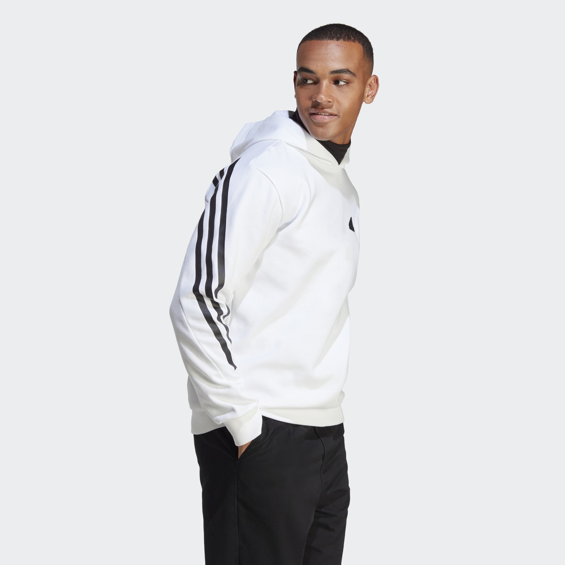 adidas Future Icons 3-Stripes Hoodie - White | adidas KE