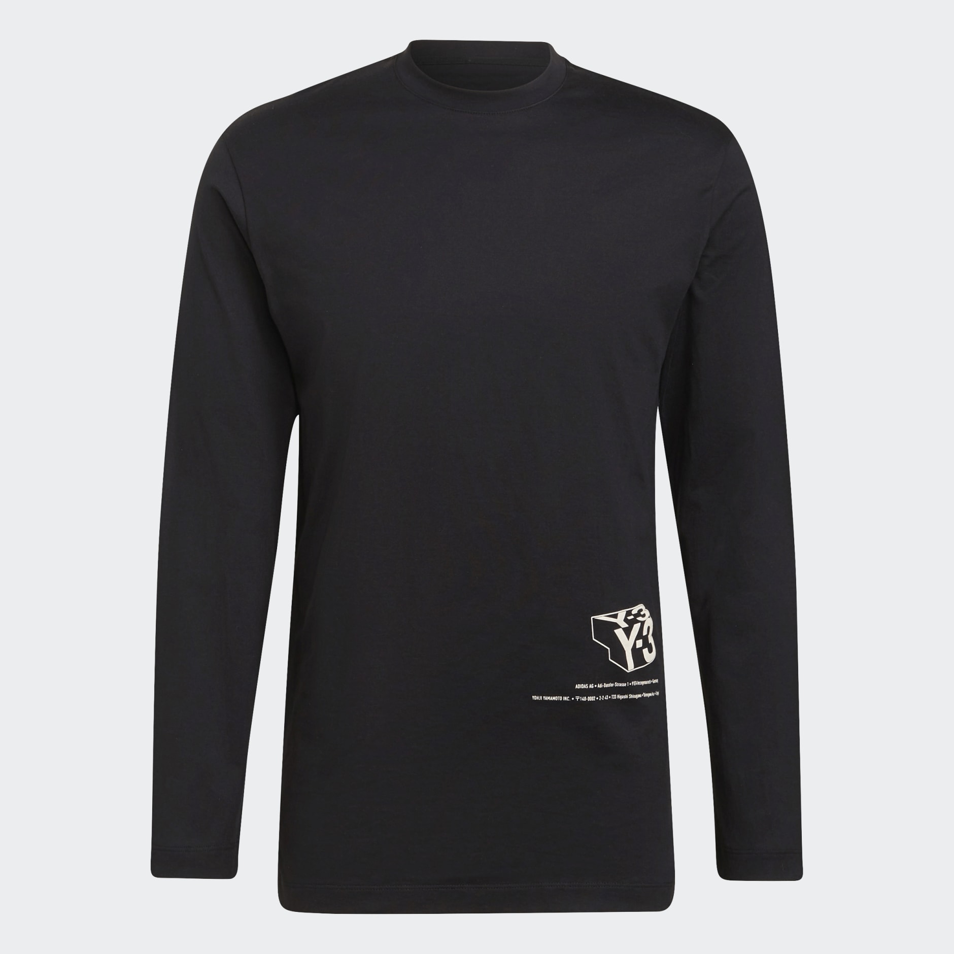 Y-3 Zine Page-2 Long Sleeve Tee