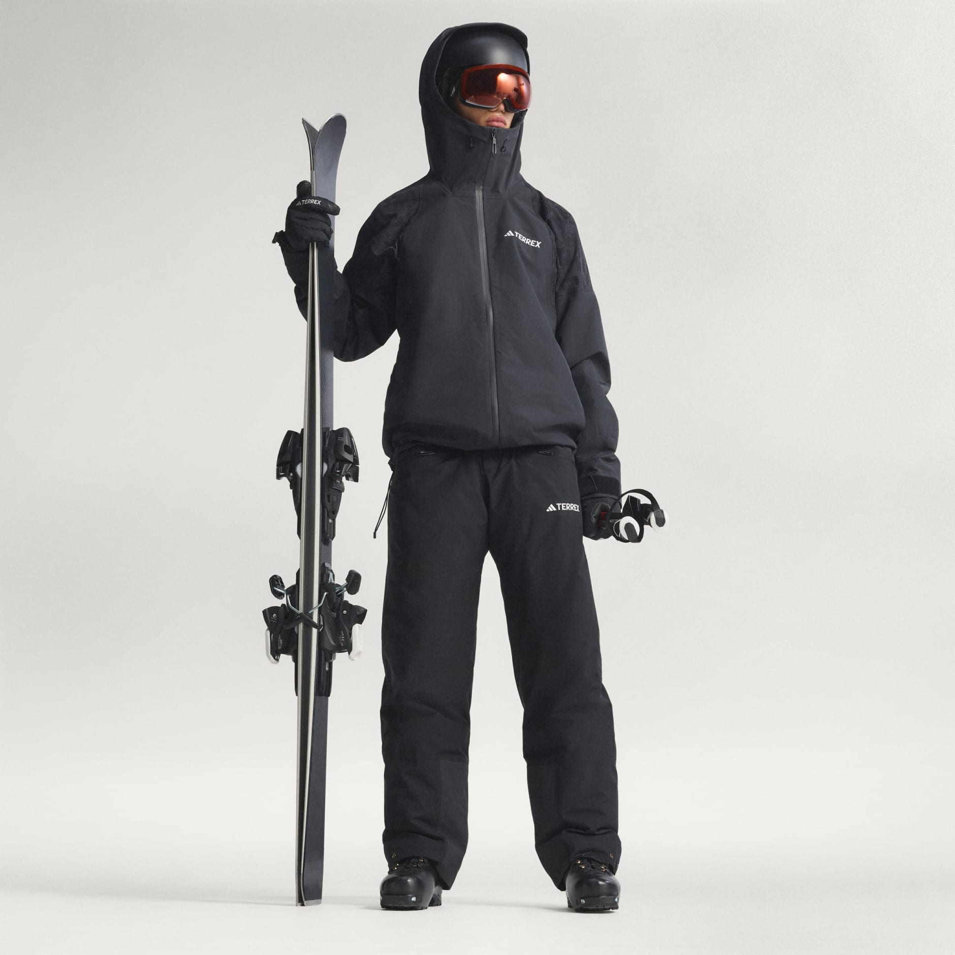 Pantaloni Terrex Multi 2 Layer CLIMAPROOF Izolați Cu Salopetă