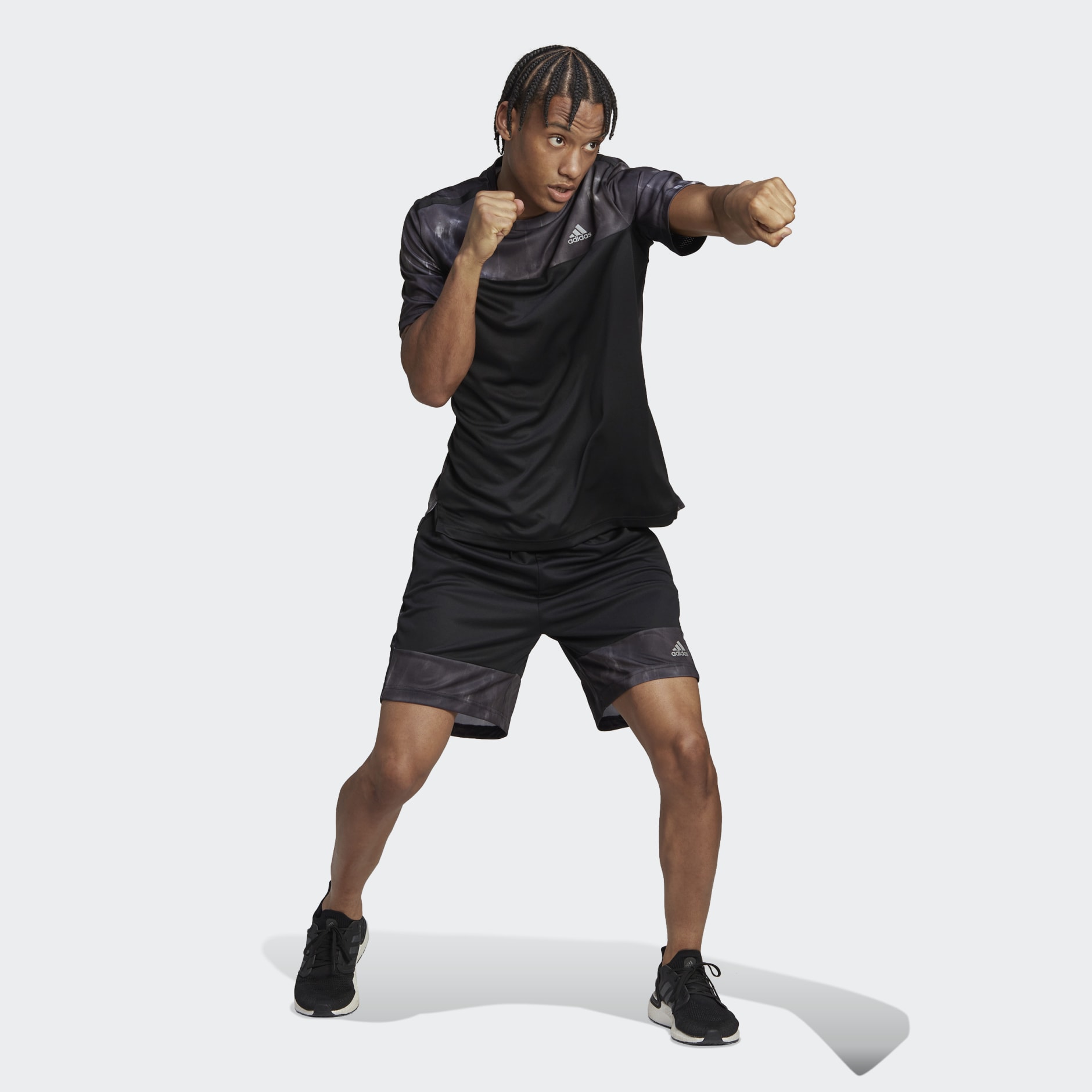 Camiseta de Entrenamiento AEROREADY Workout con Estampado Chalk