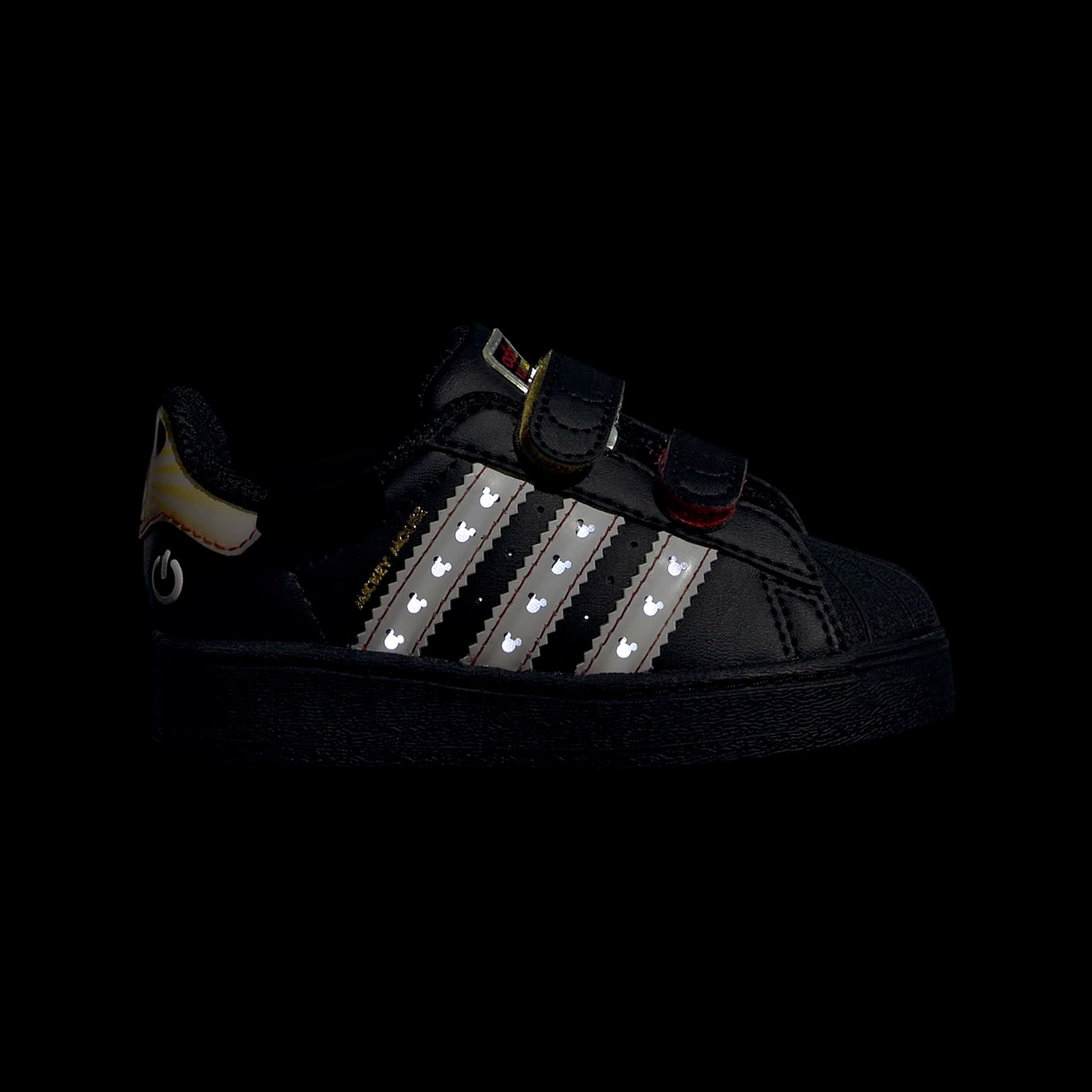 حذاء للأطفال adidas Disney Superstar LED Lights Comfort Closure