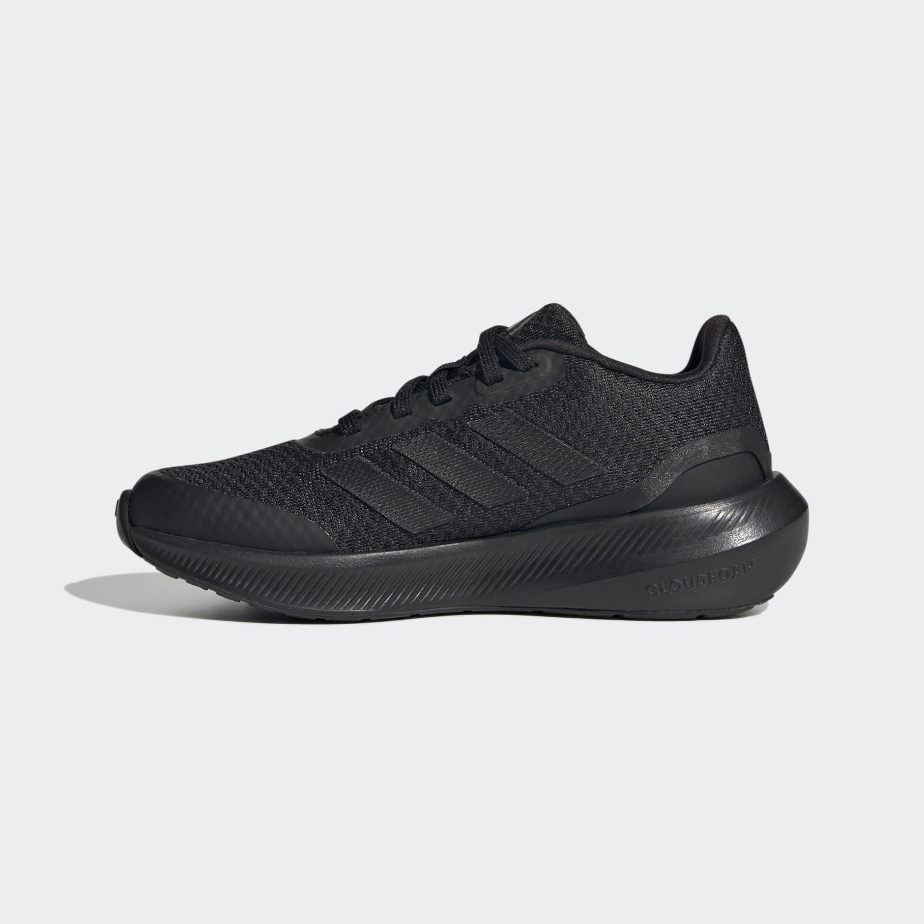 adidas RunFalcon 3 Lace Shoes - Black | adidas LK