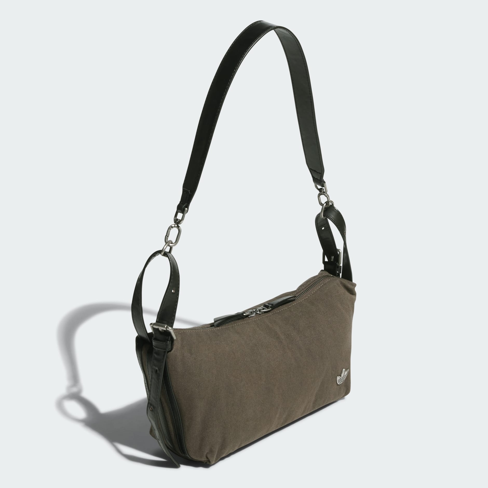 女裝扣帶斜孭袋配棉