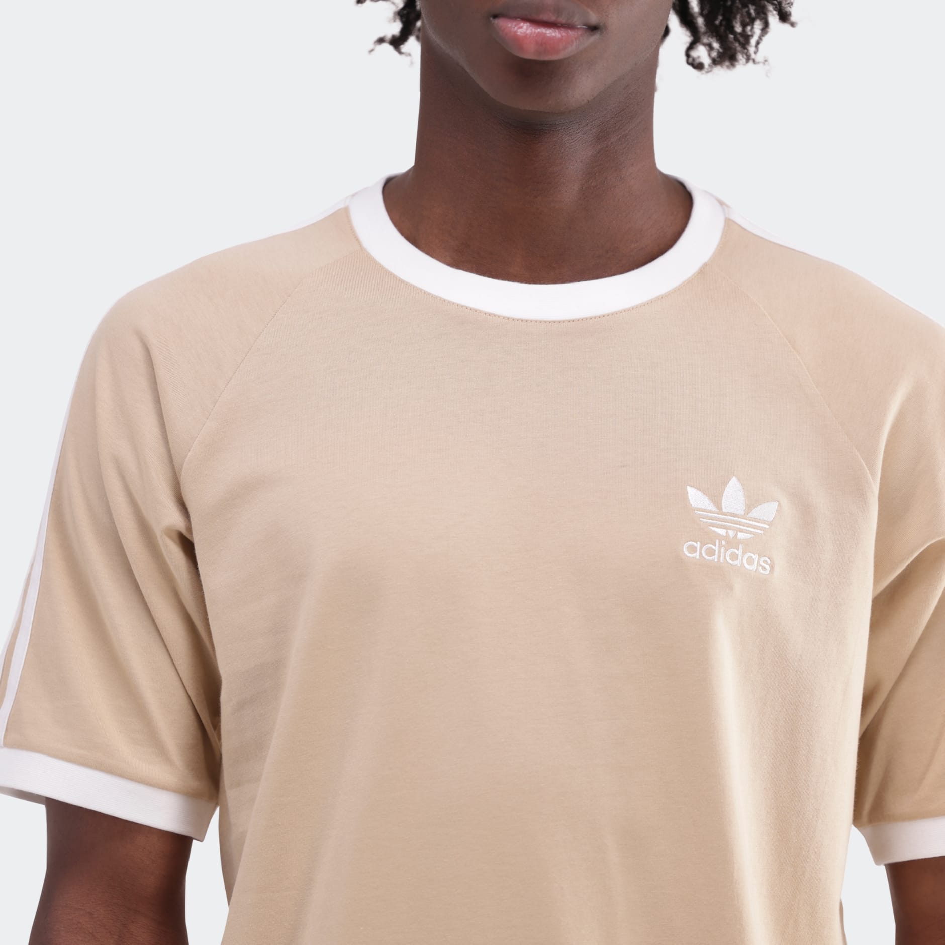 Adidas three stripe t shirt online