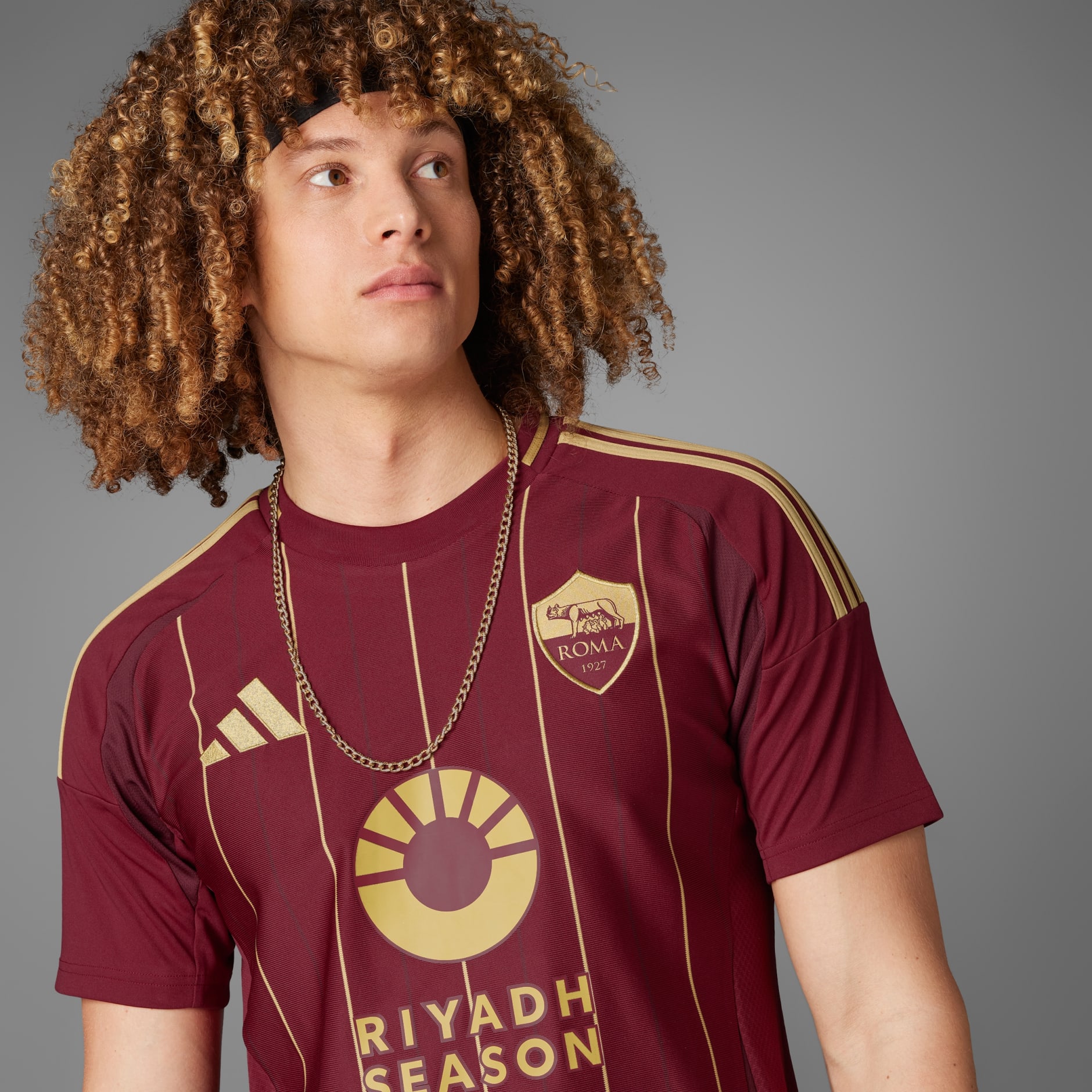 Clothing - AS Roma 24/25 Home Jersey - Burgundy | adidas South Africa