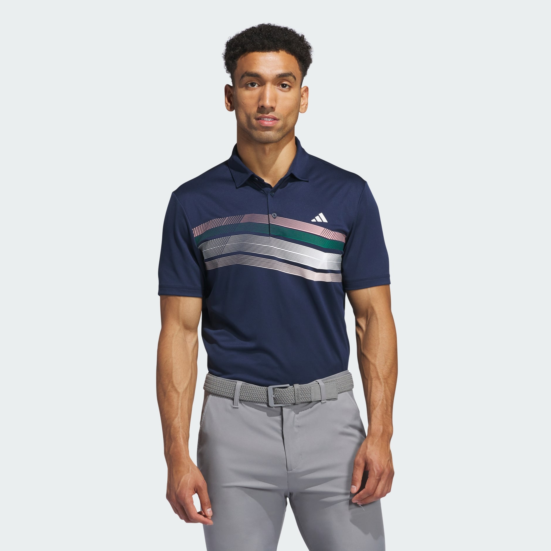 Clothing - Core Chest Stripe Polo Shirt - Blue 