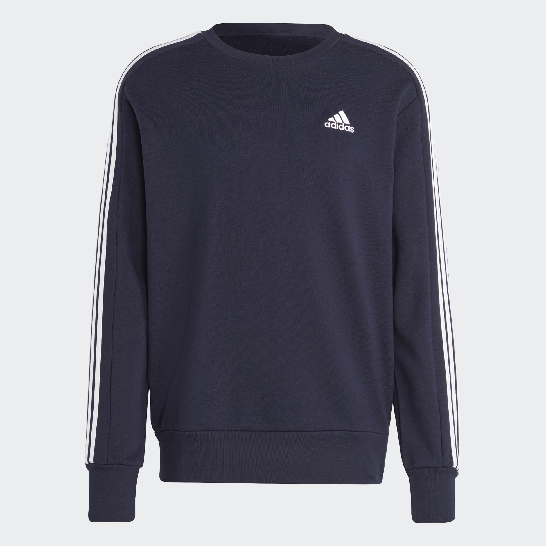 Essentials French Terry 3-Stripes Sweatshirt