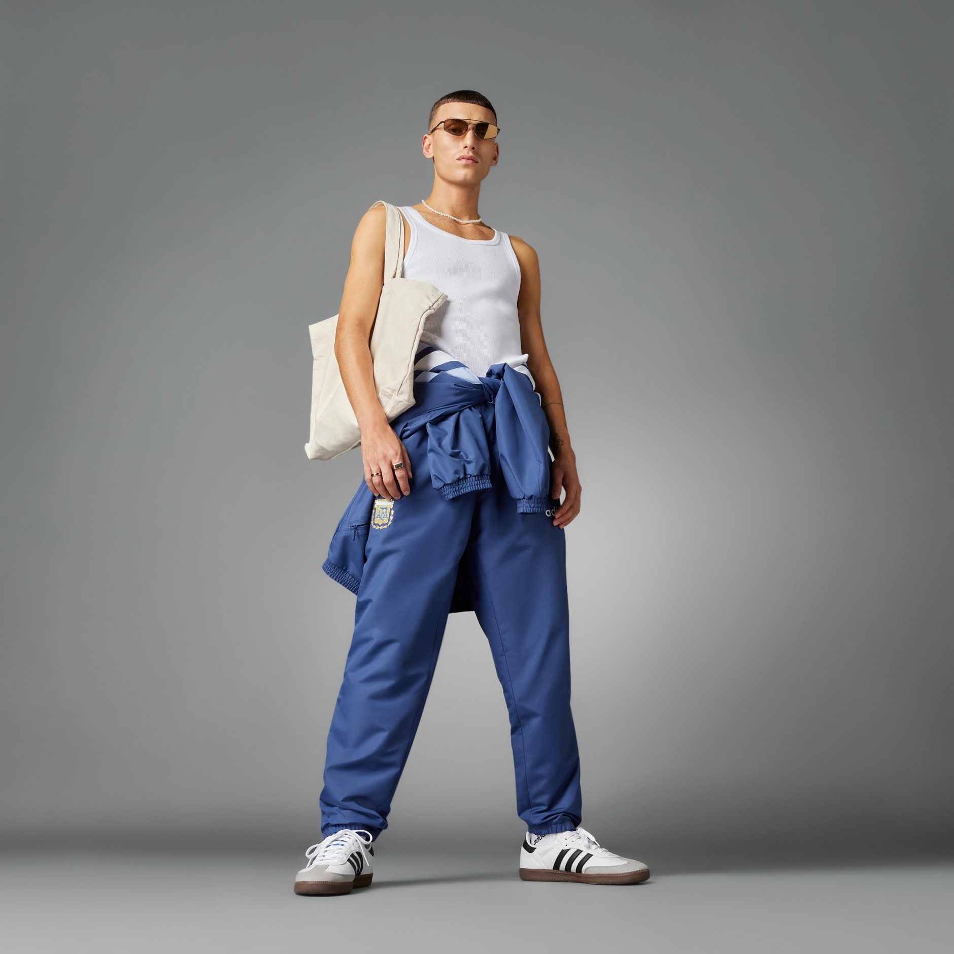 Blue adidas Argentina 1994 Woven Track Pants