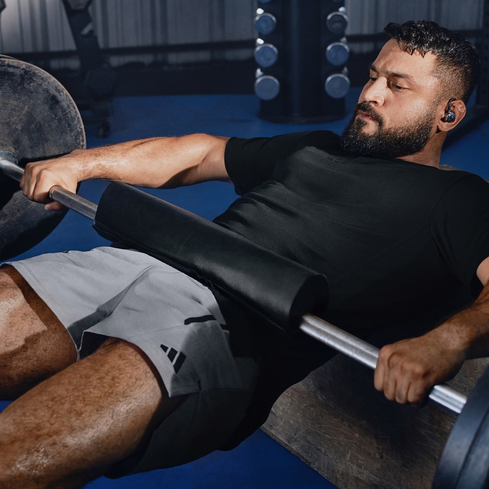 adidas D4T Pro Series Adistrong Workout Shorts - Grey