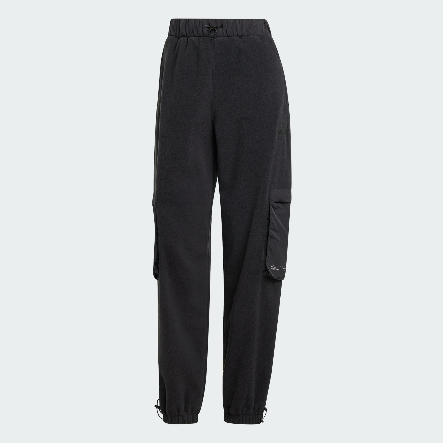 ★adidas★ Fleece Cargo Pants Black IY9689 adidas Essentials Fleece Cargo Pants - Black | adidas Singapore