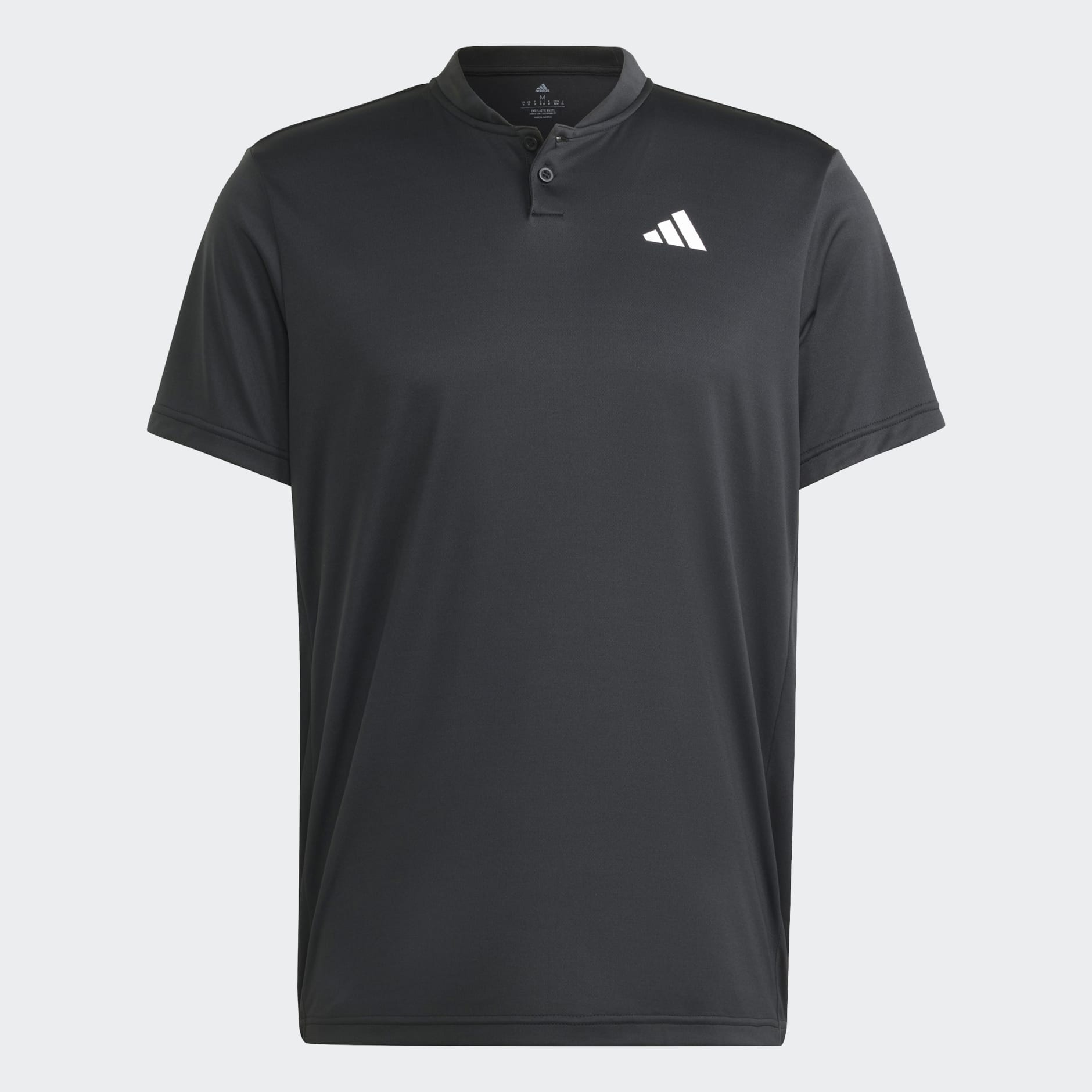 Clothing - Club Tennis Henley Shirt - Black 