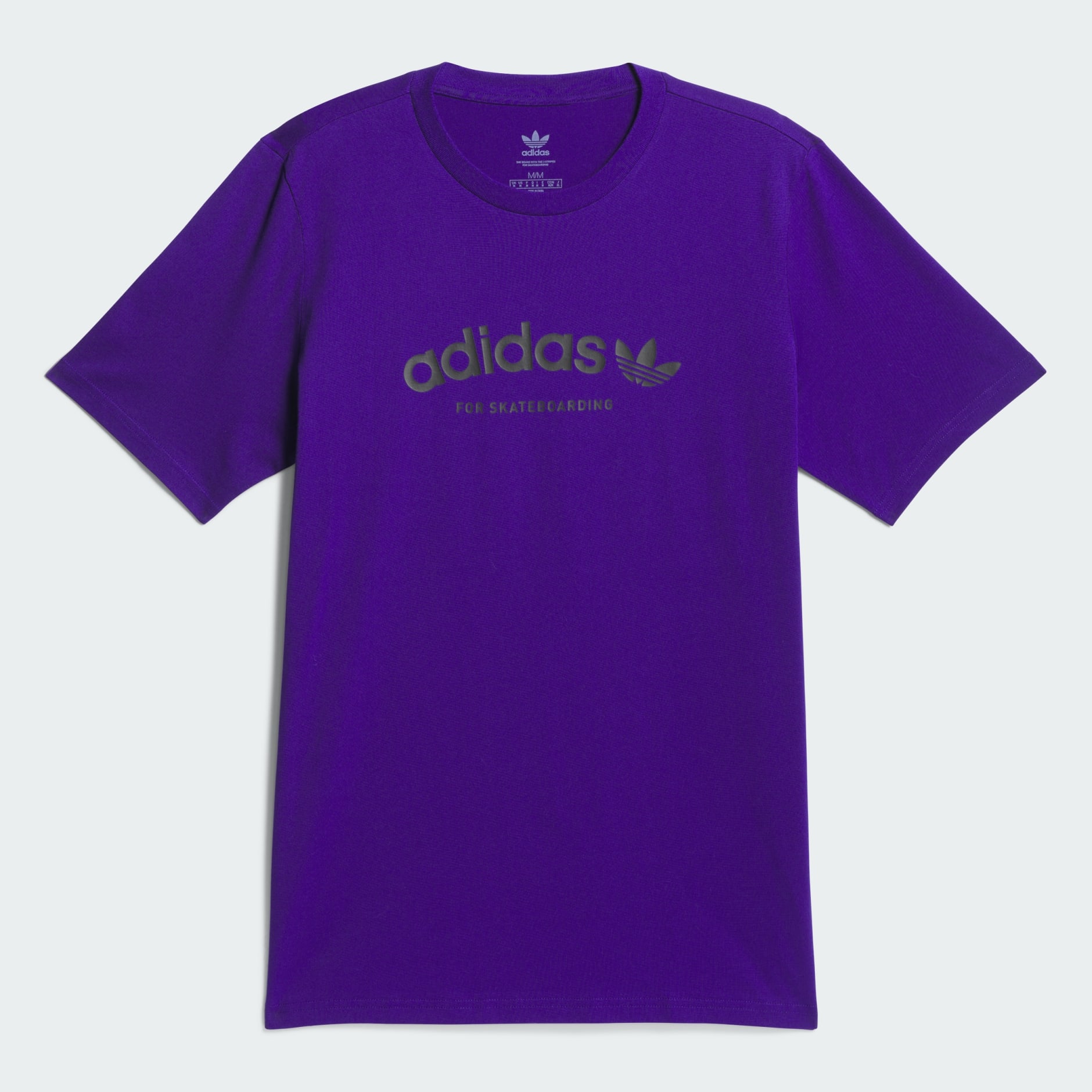 新品未使用deps TAG LOGO L/S TEE【BLACK×PURPLE】 4.0 Arched Logo Short-Sleeve Tee - Purple | adidas Hong Kong