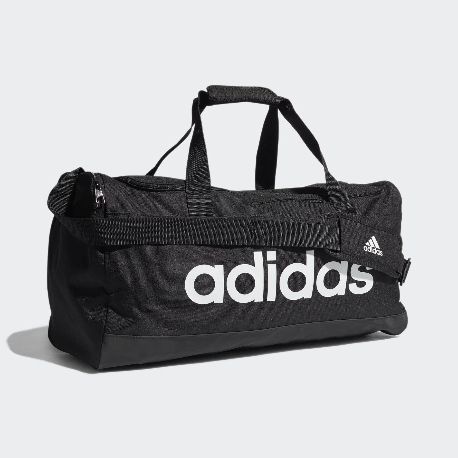 Accessories - ESSENTIALS LOGO DUFFEL BAG MEDIUM - Black | adidas South ...