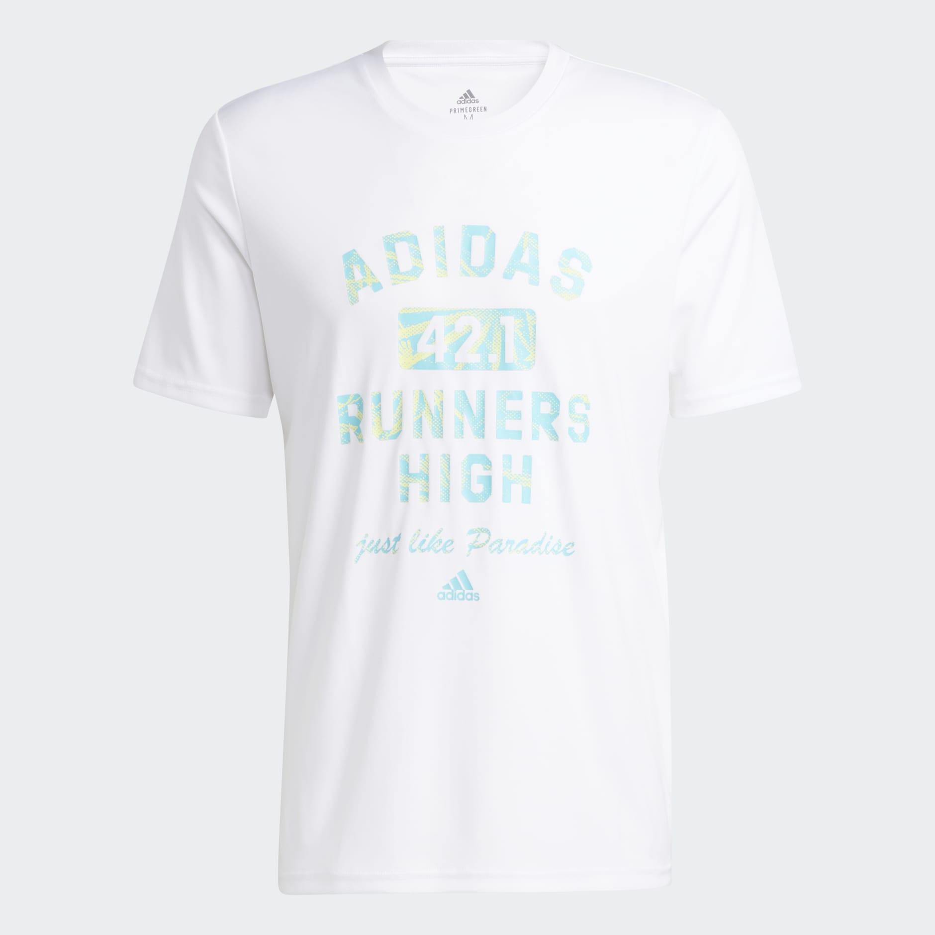 running graphic tee