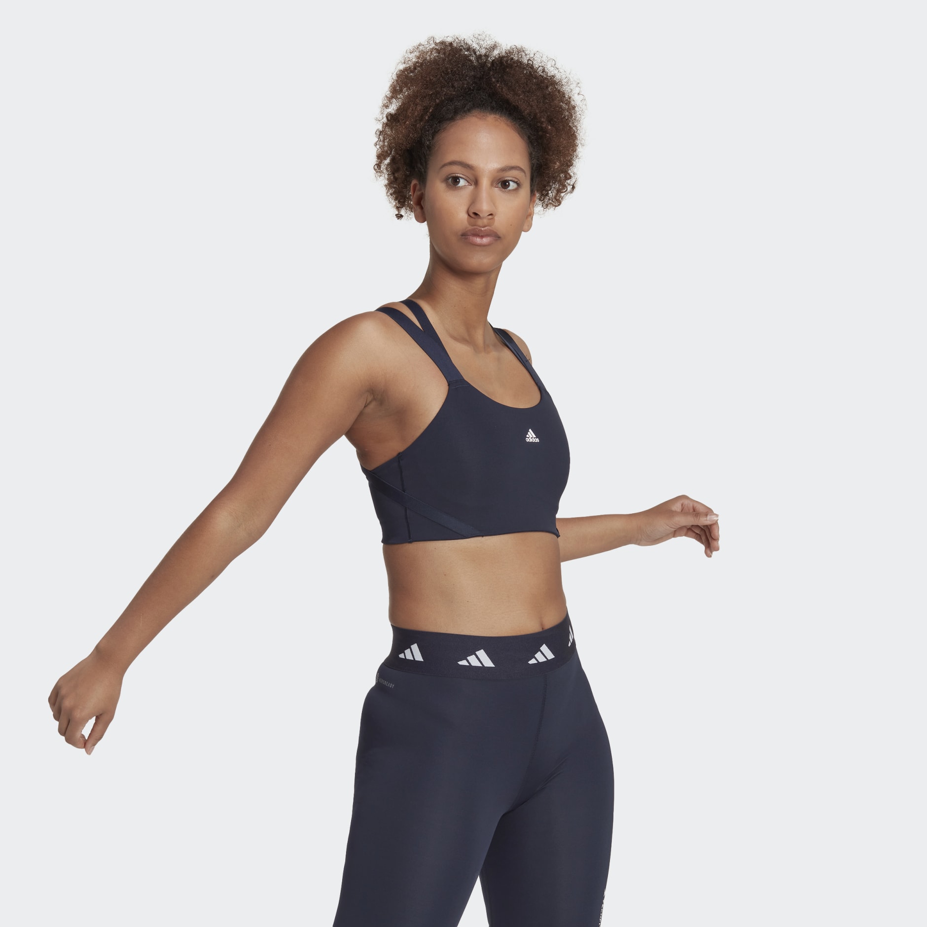 adidas TLRD Impact Training High-Support Strappy Bra