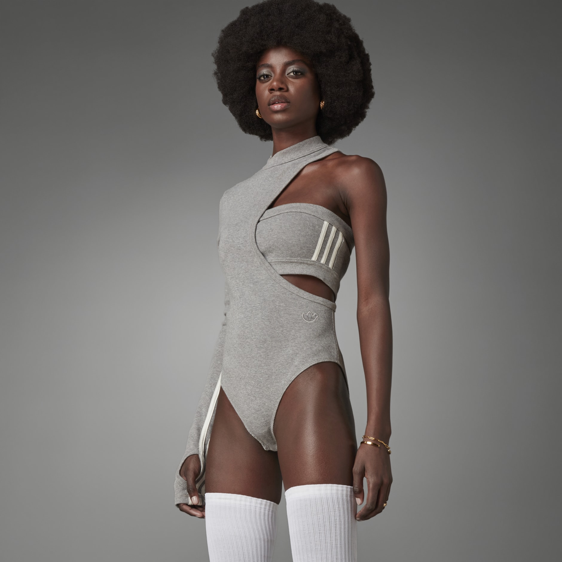 Blue Version Cutout Bodysuit
