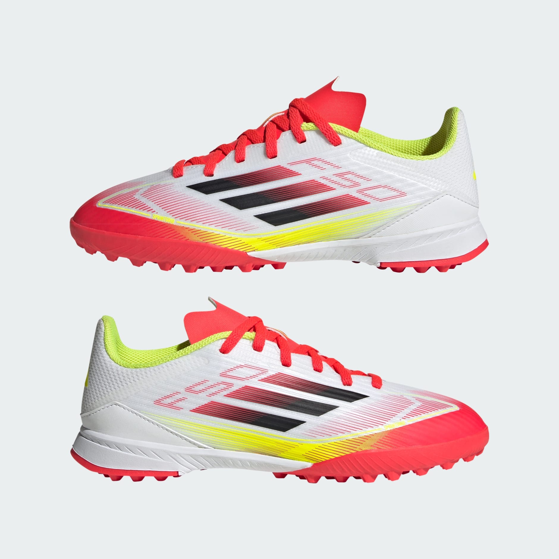 Ghete de fotbal pentru gazon artificial F50 League, pentru copii