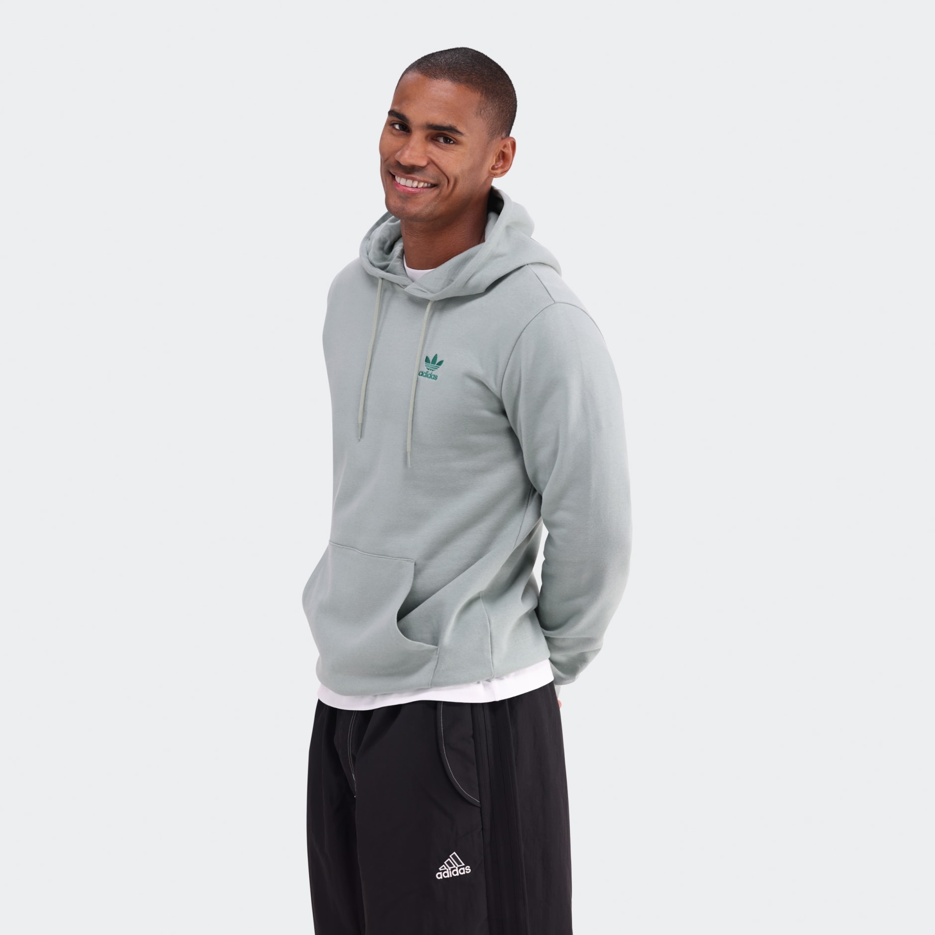 Trefoil Essentials Hoodie French Terry