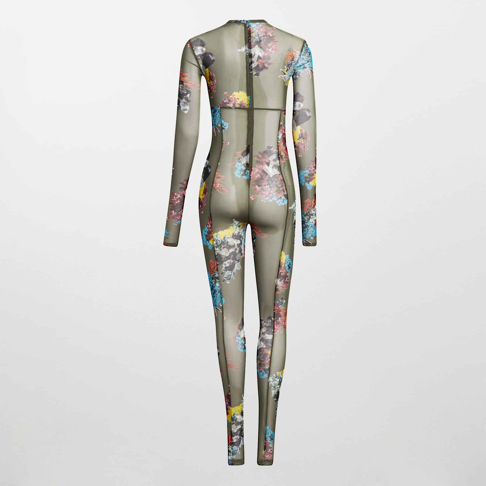 Tricot Mesh Catsuit