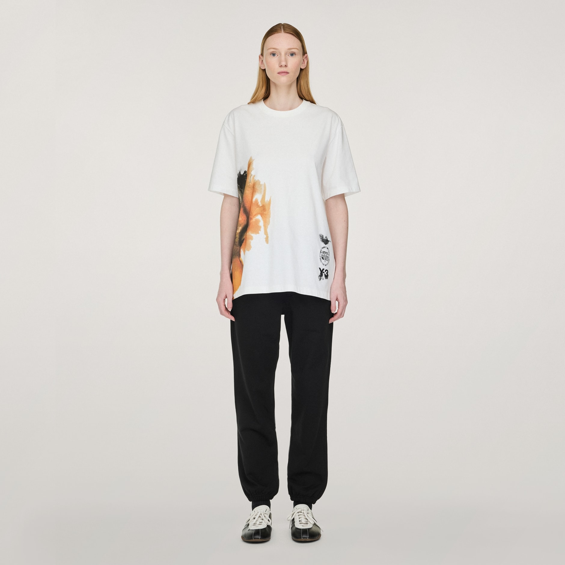 Tシャツ・カットソー Y-3 FW25 \"Y-3 AOP SHORT SLEEVE TEE\" (JX4744 CORE) Y-3 AOP SHORT SLEEVE TEE Y-3│Y-3 ワイスリー