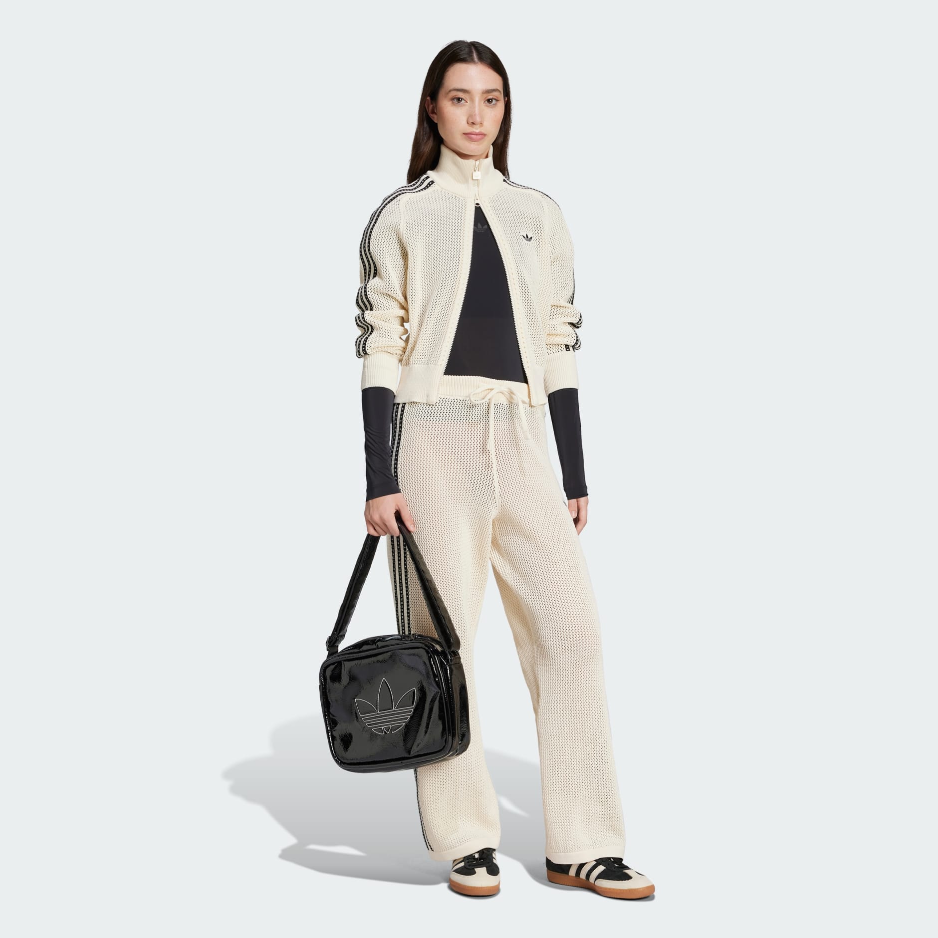 Women's Clothing - Originals Premium Crochet Track Top