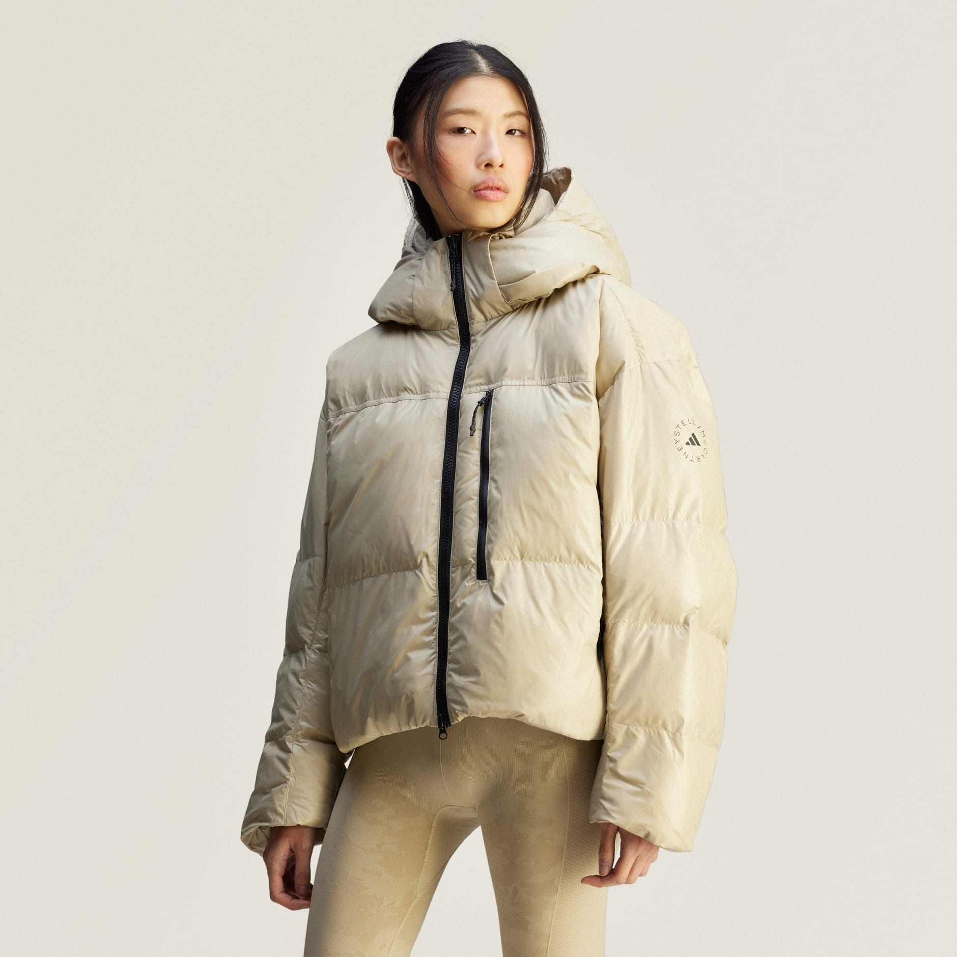 リアル adidas adidas by Stella McCartney Short Padded Winter Jacket ジャケット・アウター