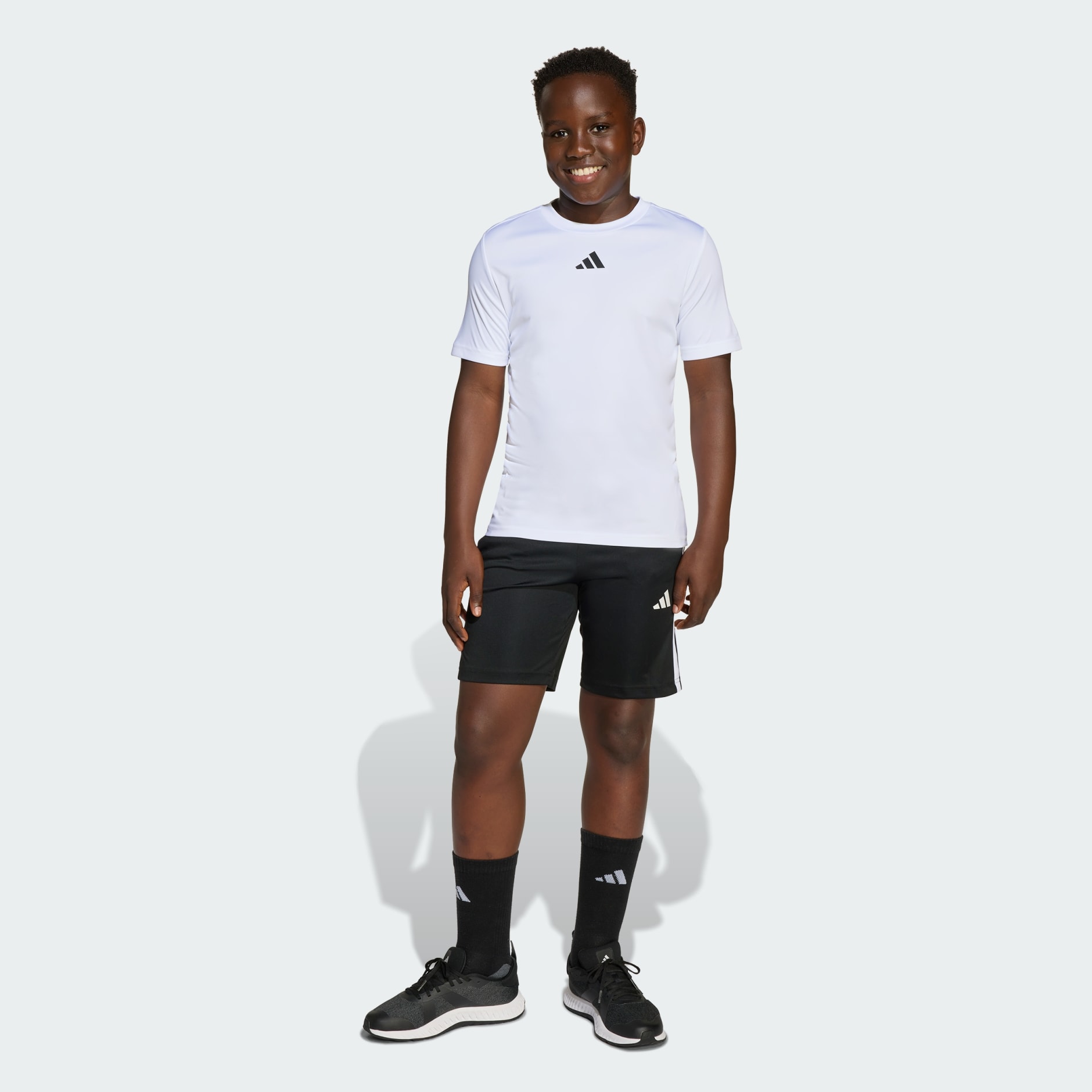 Train Essentials 3-Stripes Tee Set Kids